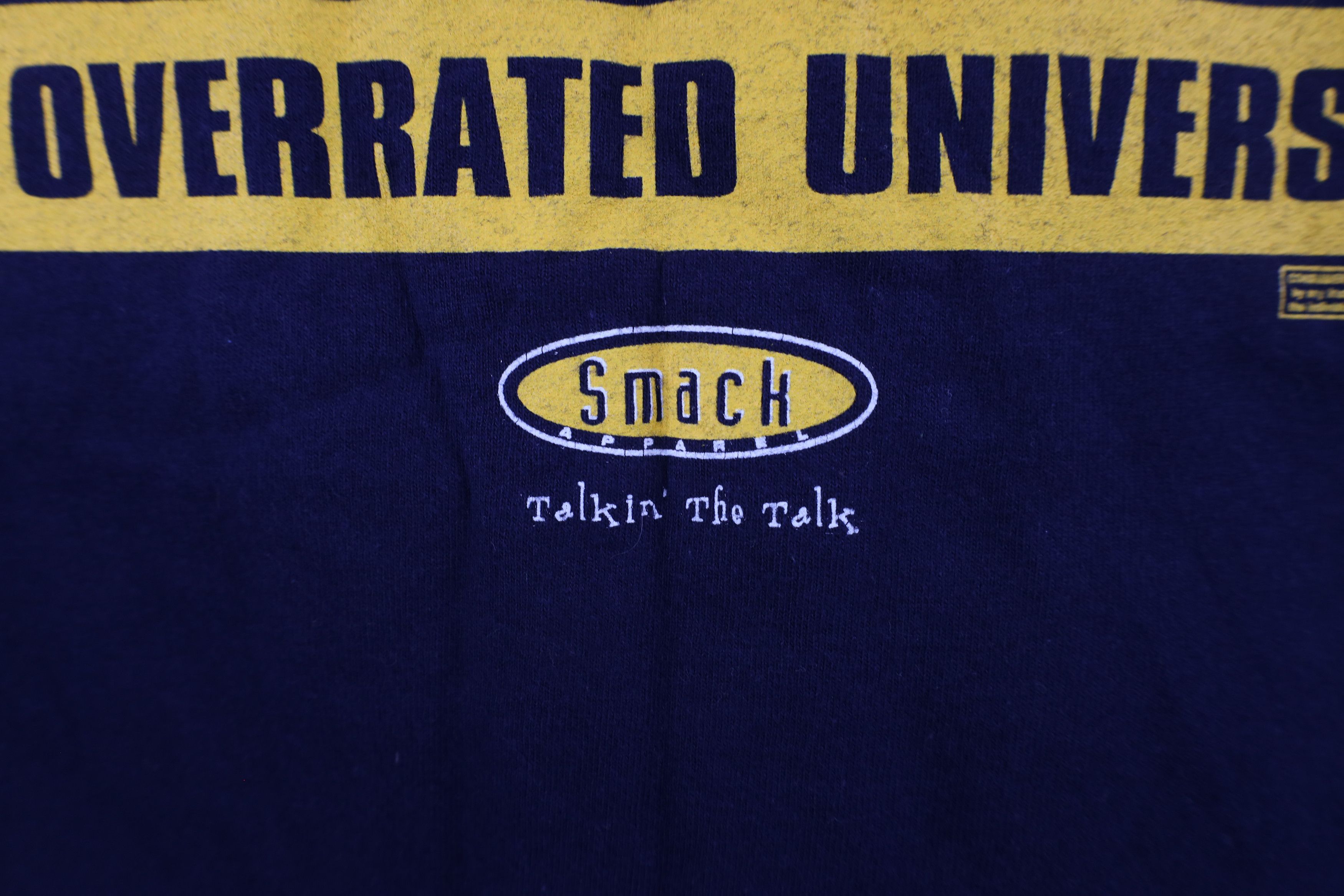 Vintage Vintage Looking Down University of Michigan Football T-Shirt Size US M / EU 48-50 / 2 - 9 Thumbnail