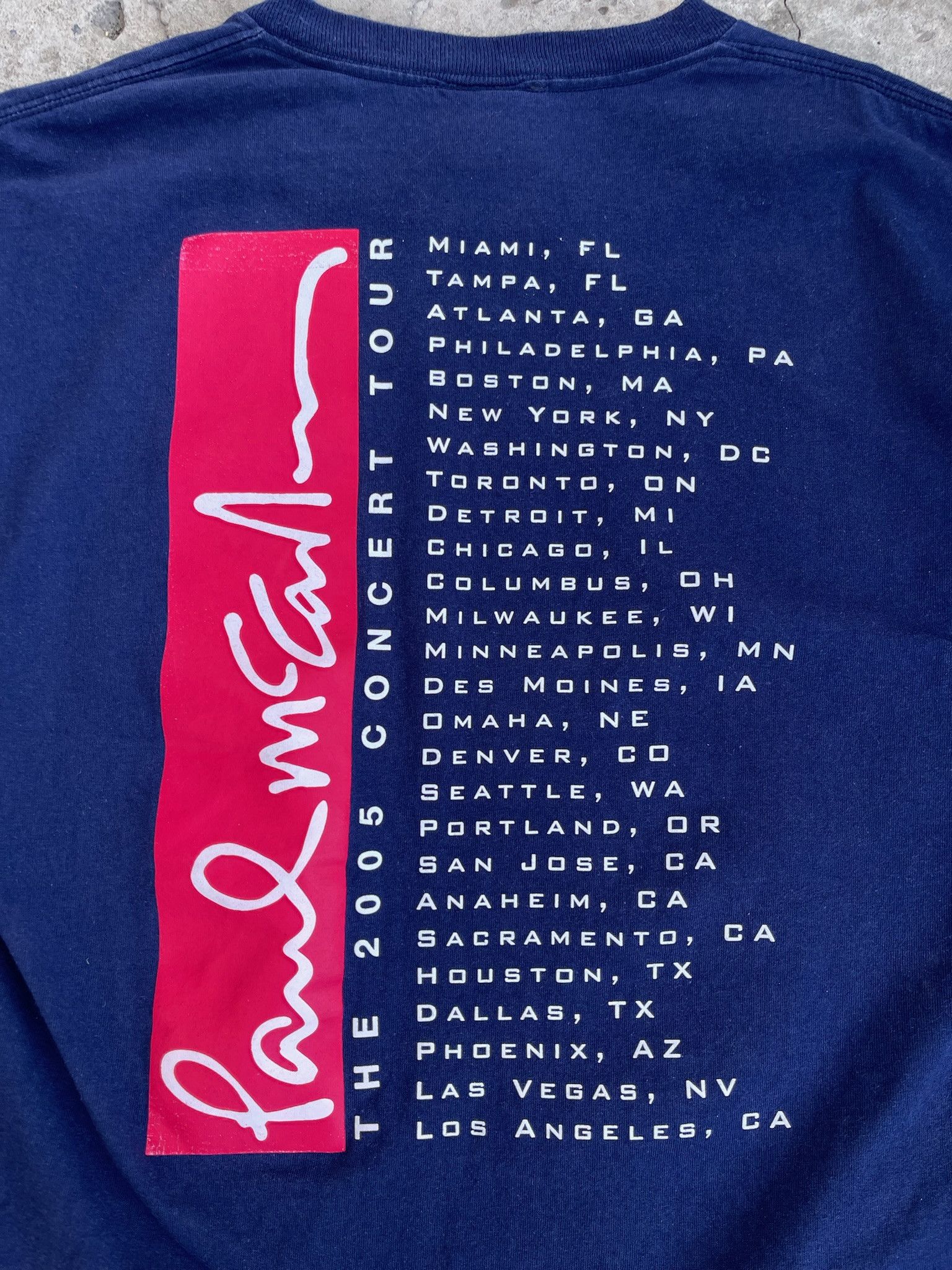 Band Tees Vintage Paul McCartney T Shirt Size US L / EU 52-54 / 3 - 10 Thumbnail