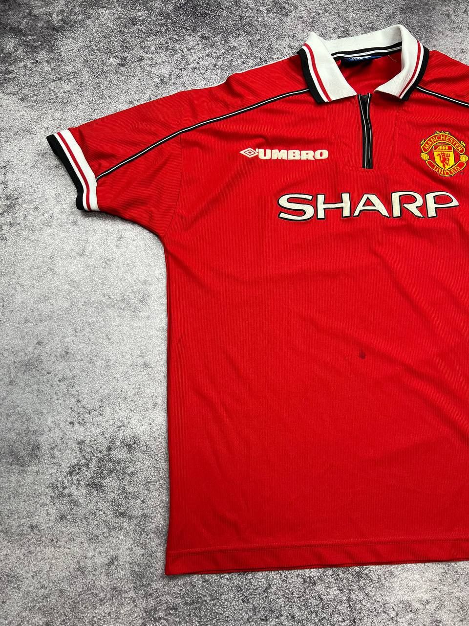 Umbro Vintage Umbro Manchester United 90S Home Jersey Size US XL / EU 56 / 4 - 2 Thumbnail
