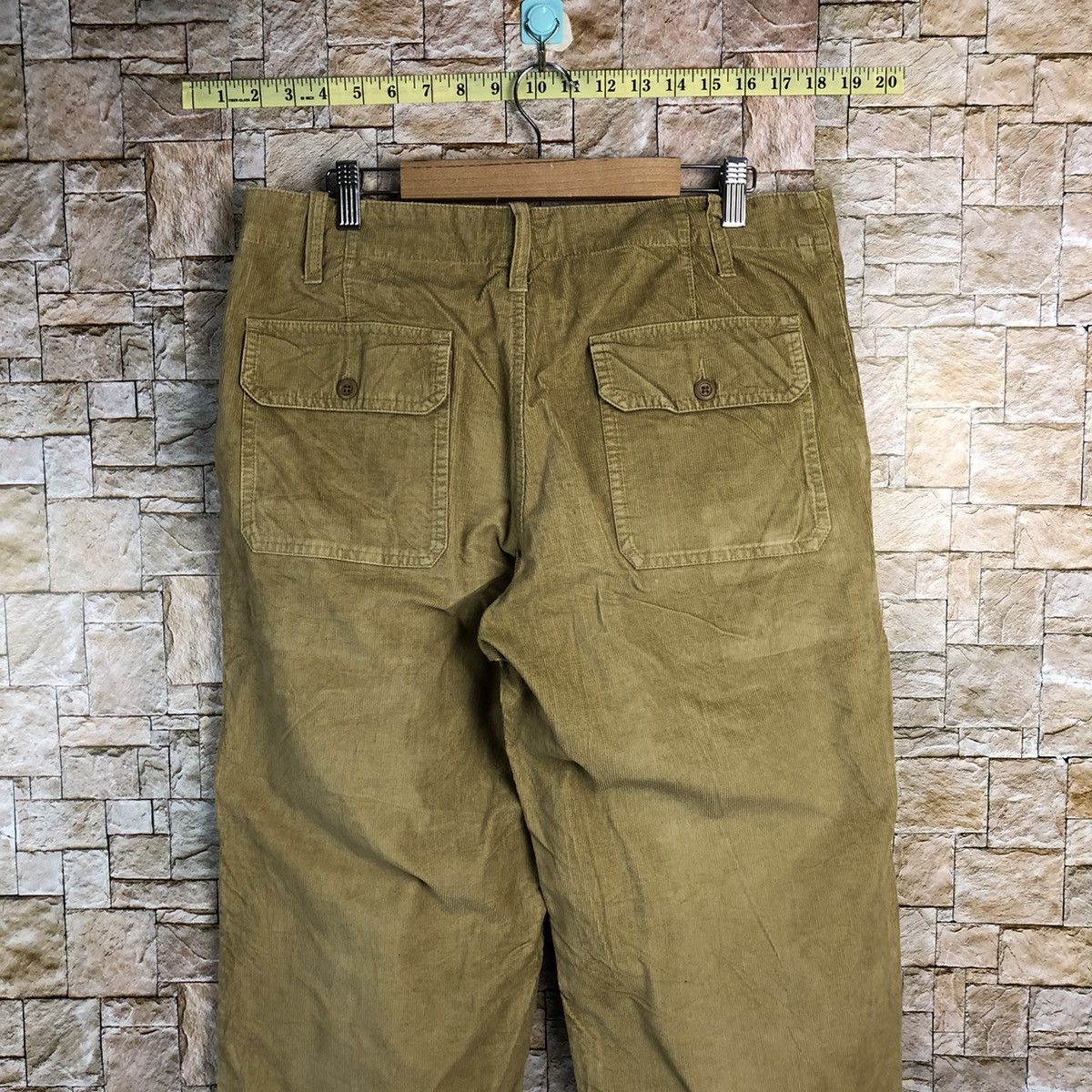 Gap Gap Reservist vintage Brown Corduroy bush Pants #A153 Size US 31 - 16 Thumbnail
