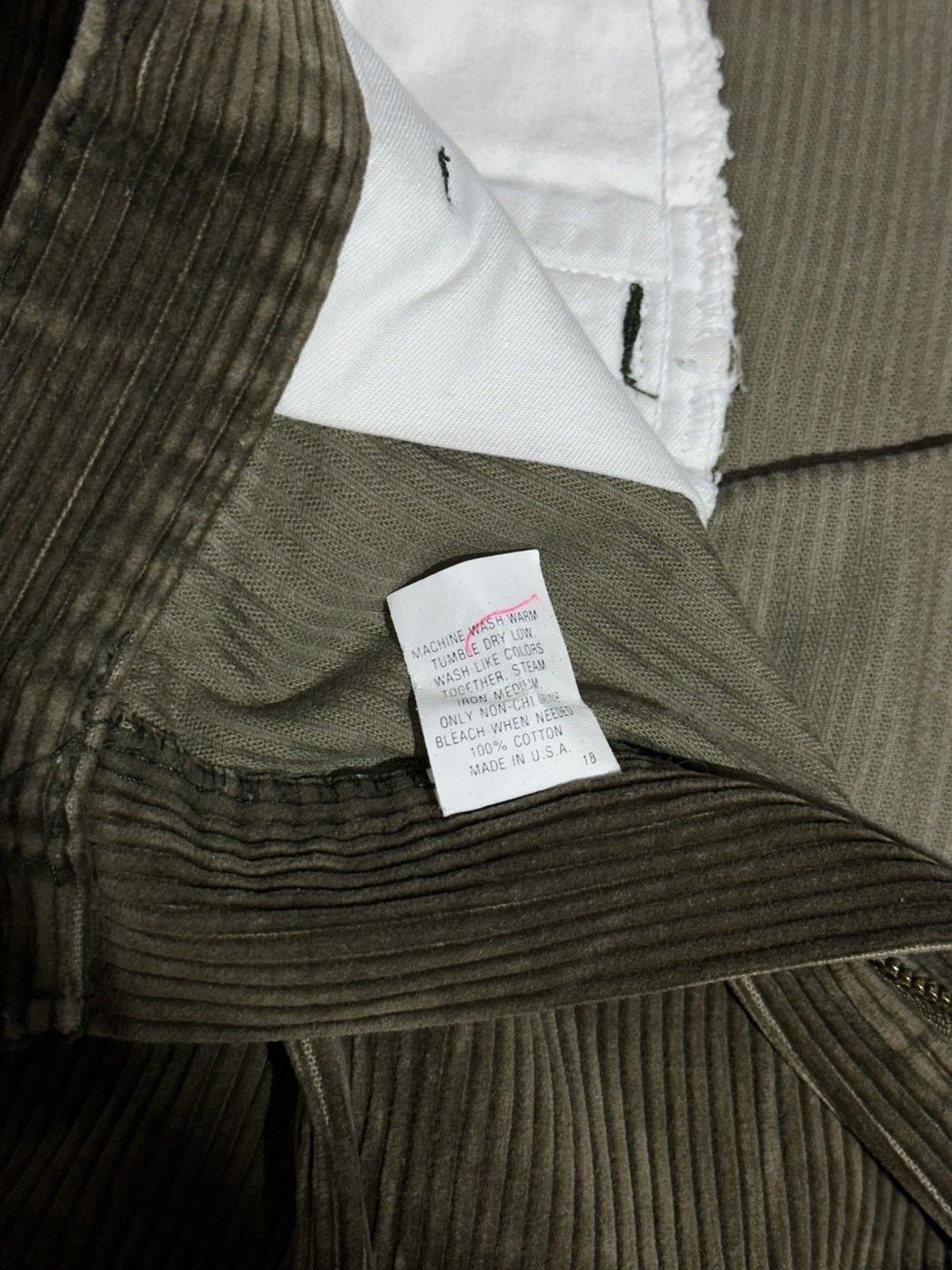 Ralph Lauren Vintage Ralph Lauren Corduroy Trousers Made in USA Size US 34 / EU 50 - 6 Thumbnail
