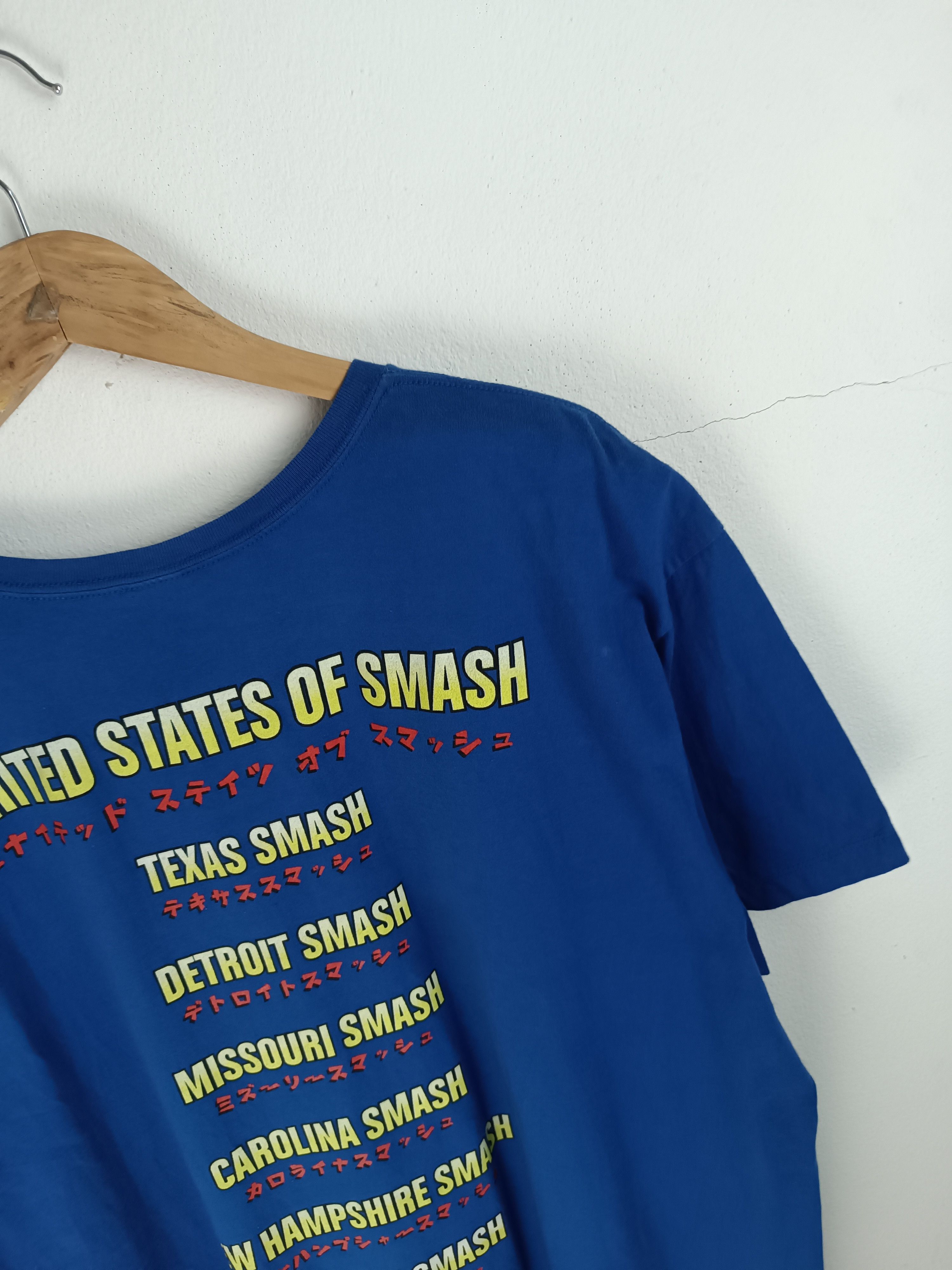 Anime MY HERO ACADEMIA UNITED STATES OF SMASH TOUR TEE Size US XL / EU 56 / 4 - 13 Thumbnail