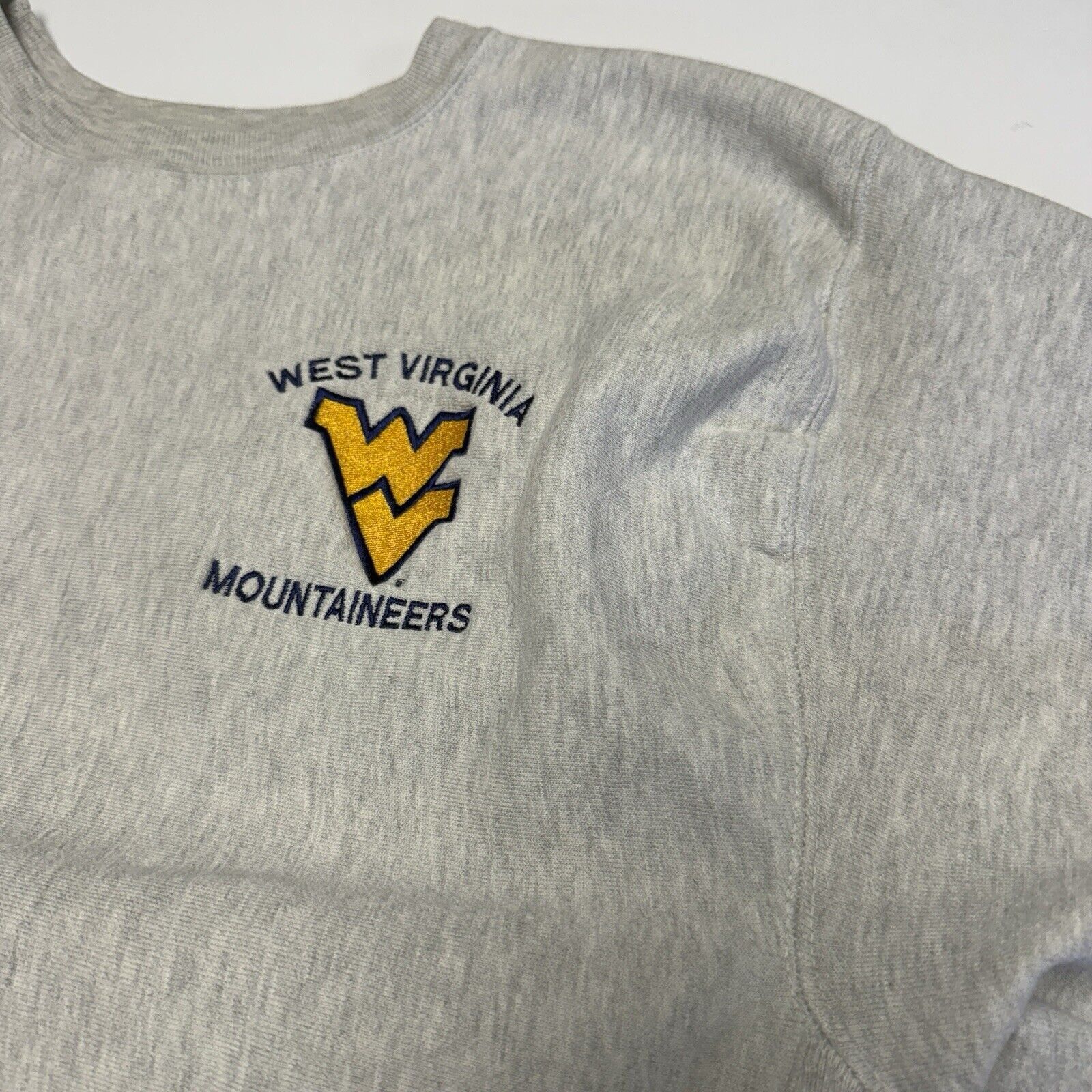 Champion West Virginia Mountaineers Champion Reverse Weave Sweatshirt Size US L / EU 52-54 / 3 - 5 Thumbnail