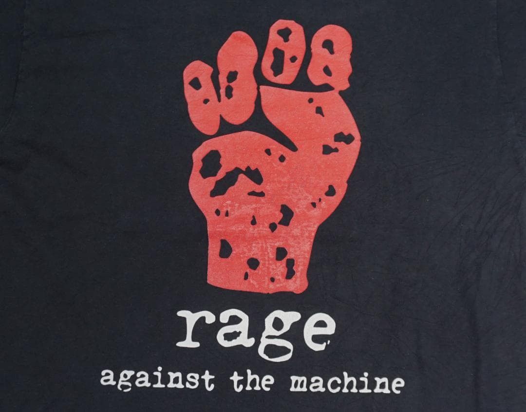 Vintage 00's Rage Against The Machine Tシャツ ビンテージ Size US M / EU 48-50 / 2 - 2 Thumbnail