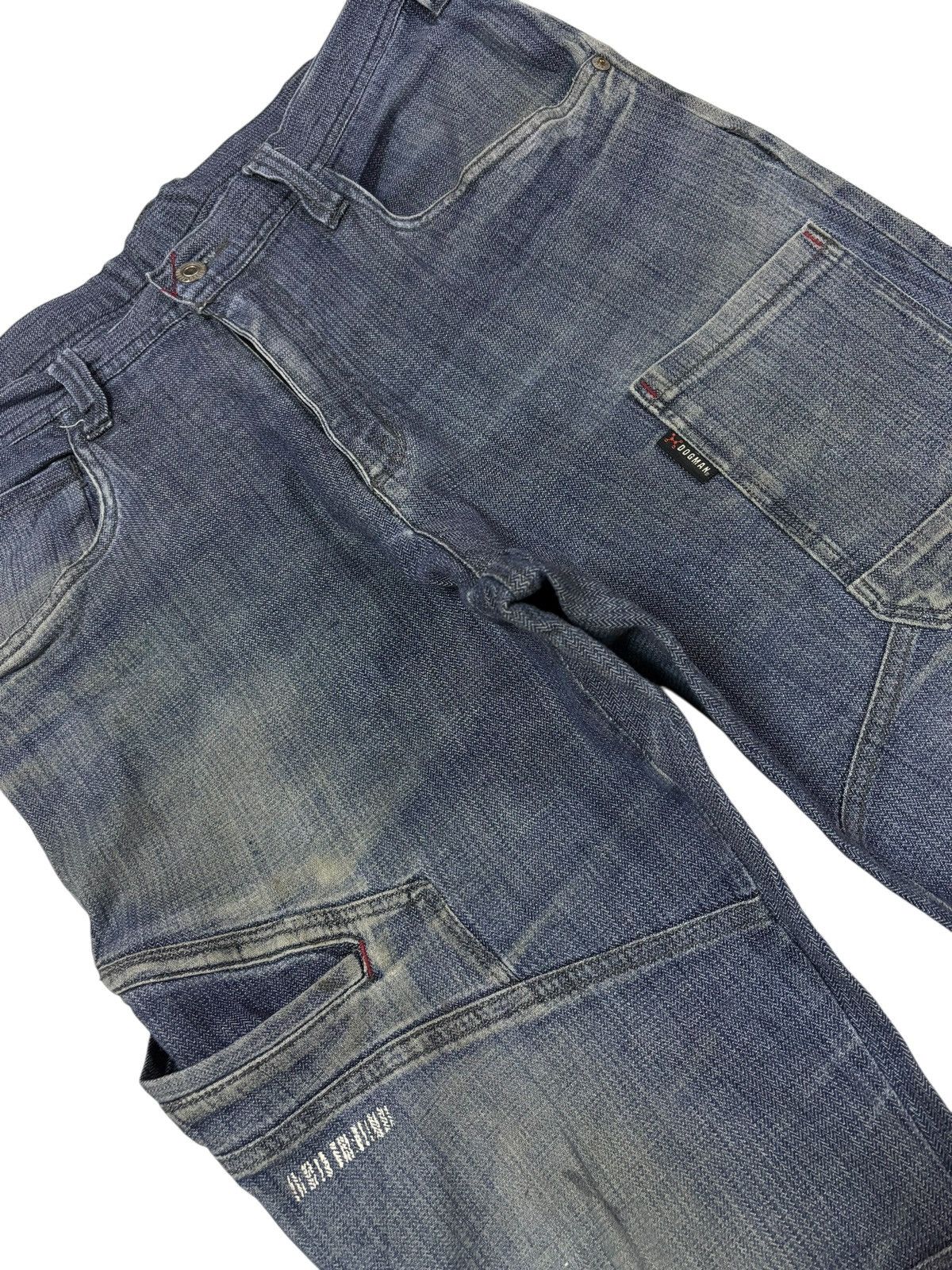 Japanese Brand Vtg DOGMAN Japan Workwear Jeans Size US 33 - 4 Thumbnail