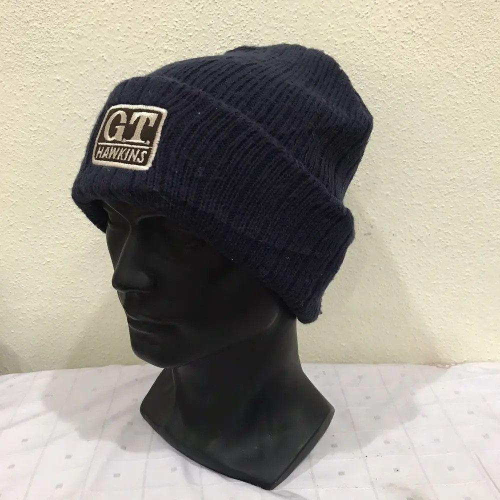 Japanese Brand × Vintage Vintage Gt Hawkins Big Logo Beanie Hat Size ONE SIZE - 3 Thumbnail