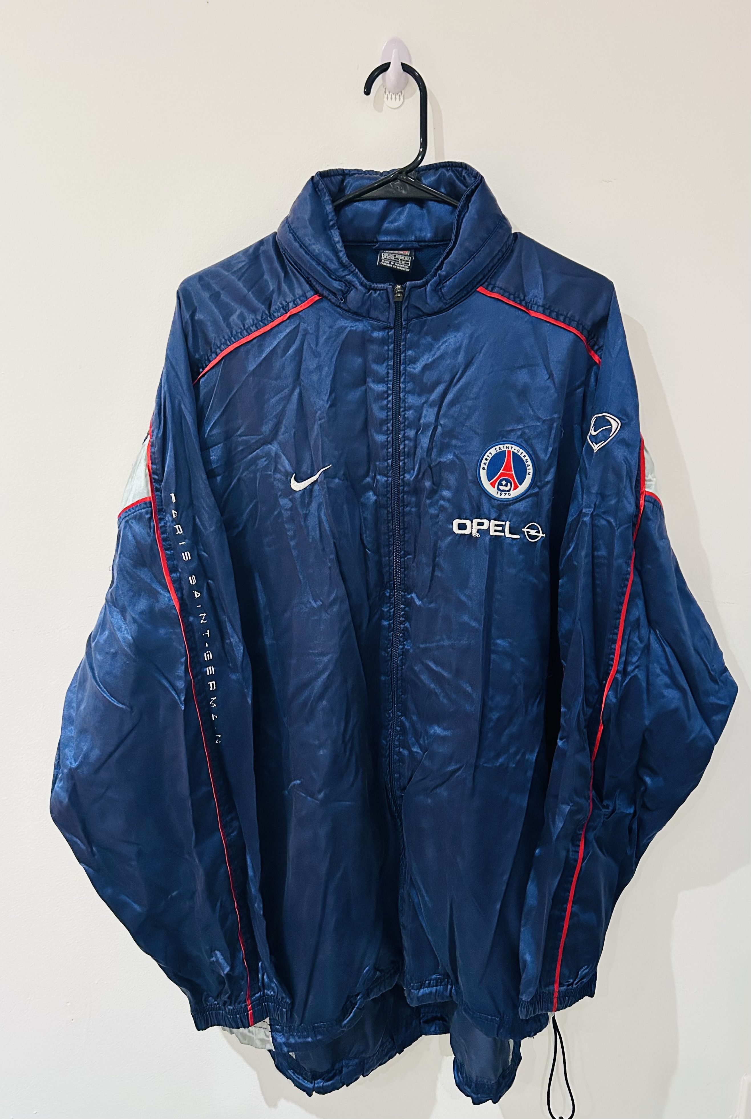 Nike Psg 1999/00 jacket Size US XXL / EU 58 / 5 - 1 Thumbnail