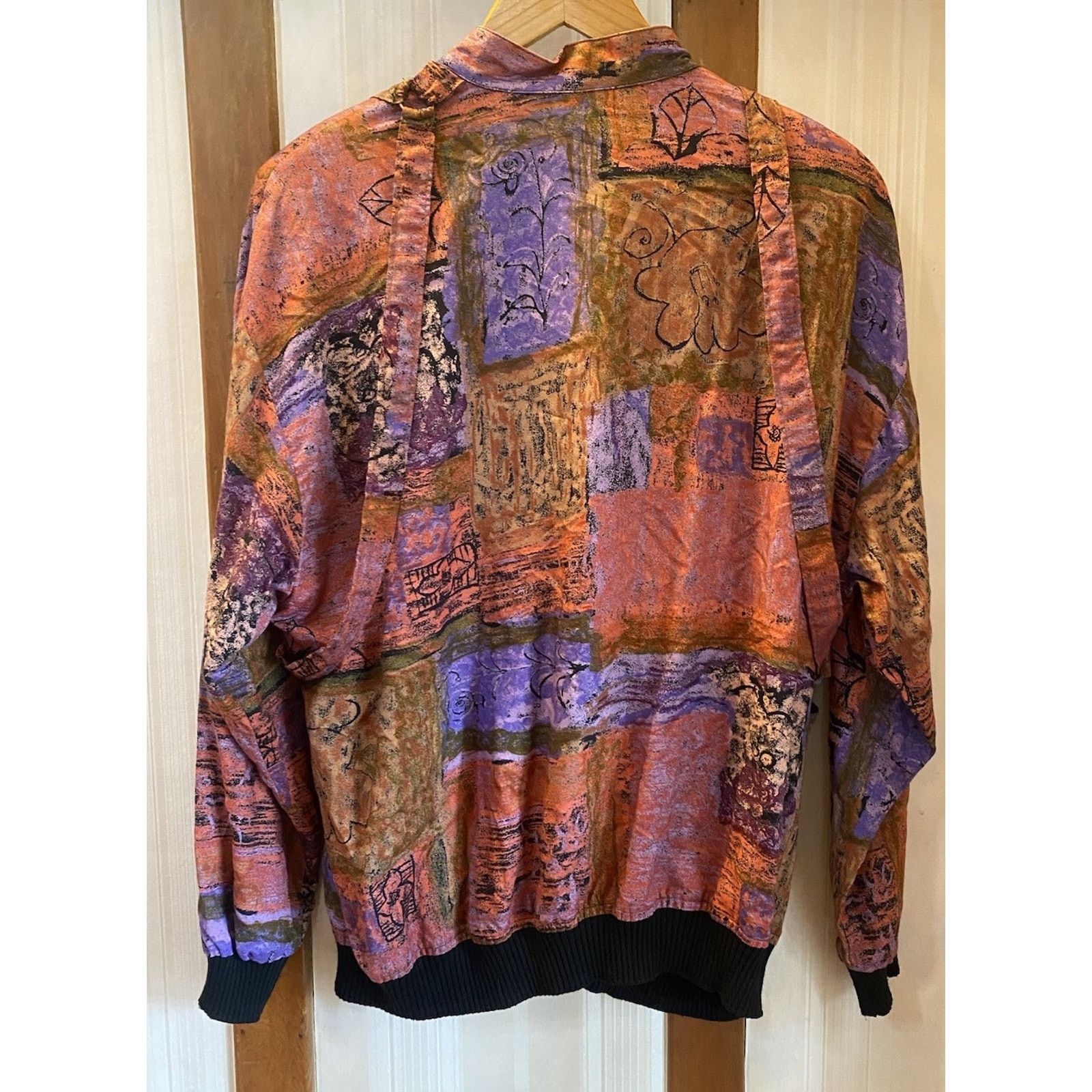 Vintage VTG Nino Wong 80’s Shoulder Pads Women’s Shirt L USA Pockets Size L / US 10 / IT 46 - 3 Thumbnail