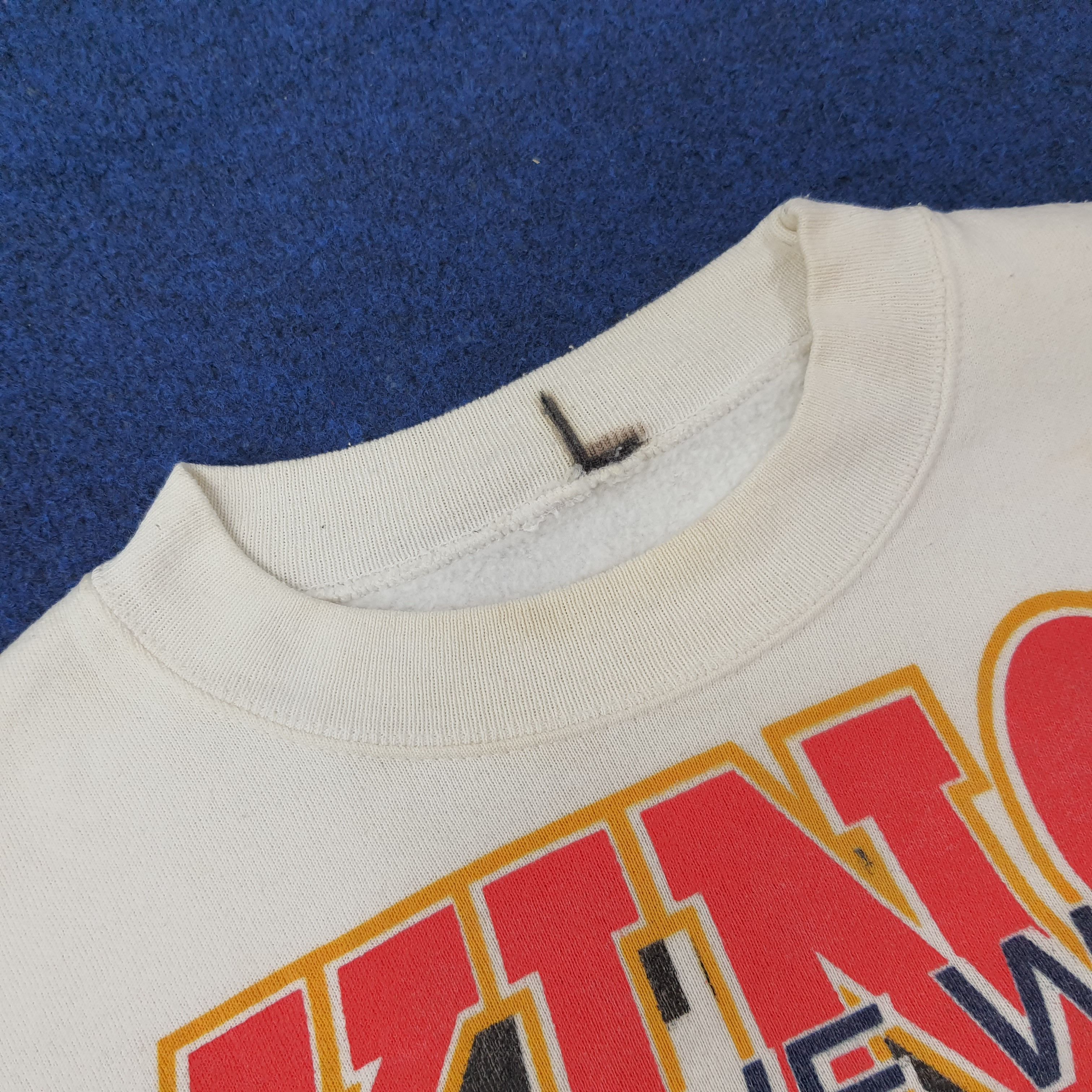 MLB Vintage King of the West Atlanta Braves'90 Sweatshirt C255N7 Size US M / EU 48-50 / 2 - 5 Thumbnail