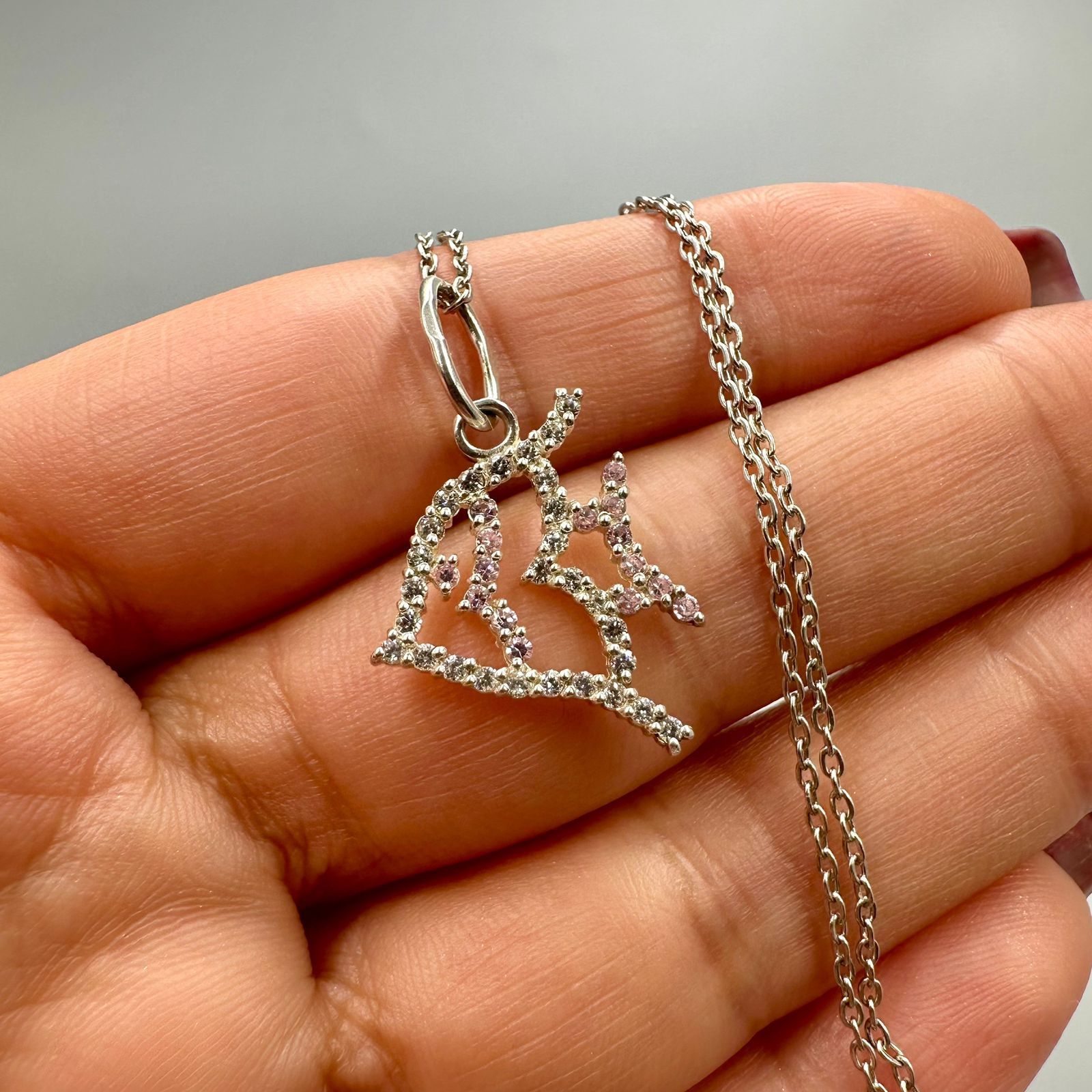 Sterling Silver Vintage 925 Sterling Silver Fish Pendant Necklace Size ONE SIZE - 4 Thumbnail