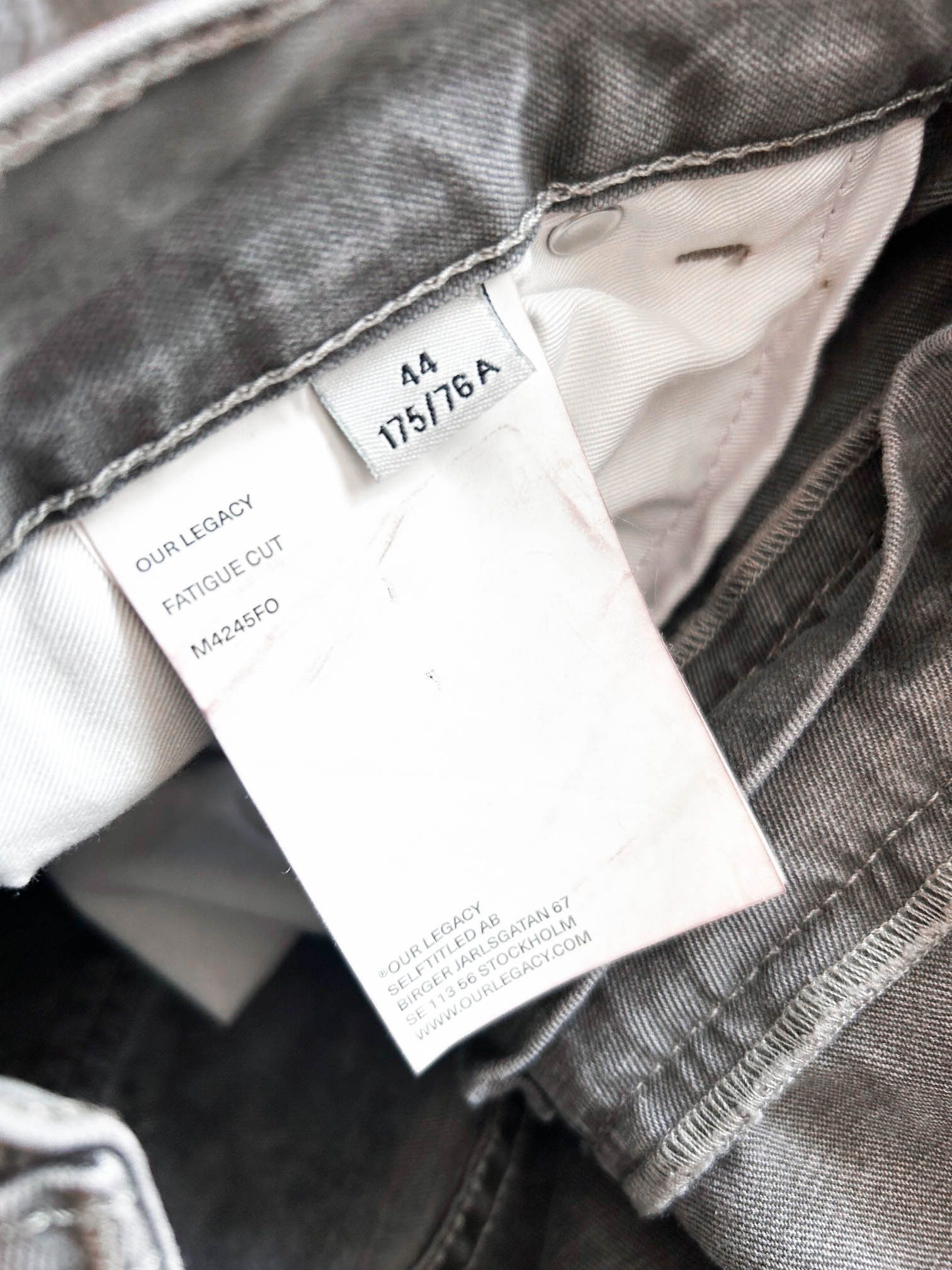Our Legacy Fatigue Cut Size US 29 - 4 Thumbnail
