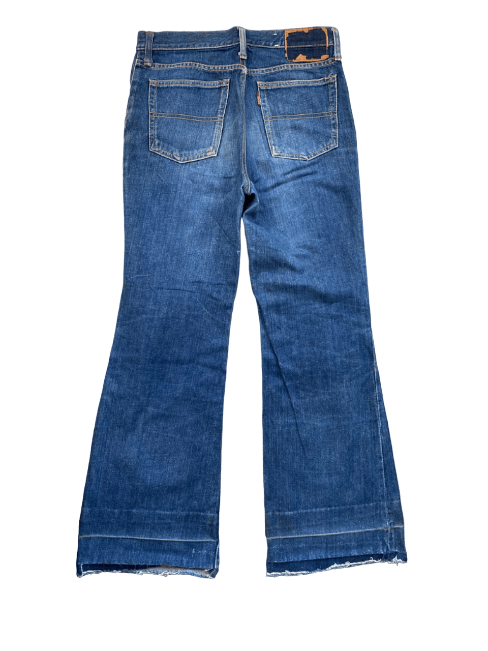 If Six Was Nine × Le Grande Bleu (L.G.B.) Flare Big Stone Japan Bush Pants Flared Denim Size US 30 / EU 46 - 3 Thumbnail