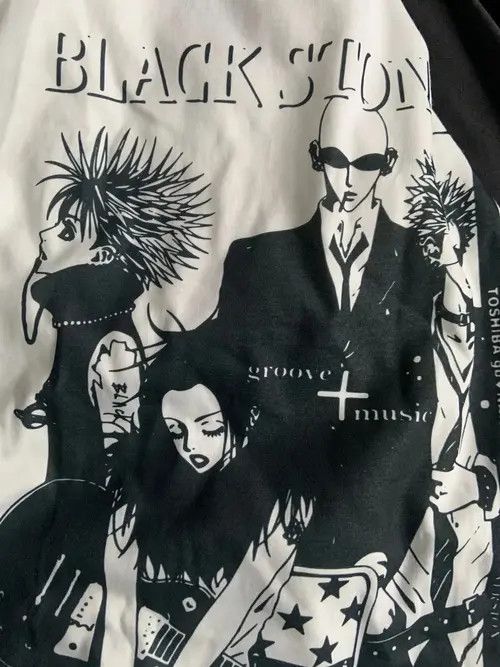 Japanese Brand Black Stones NANA Osaki T-shirt Size US M / EU 48-50 / 2 - 3 Thumbnail