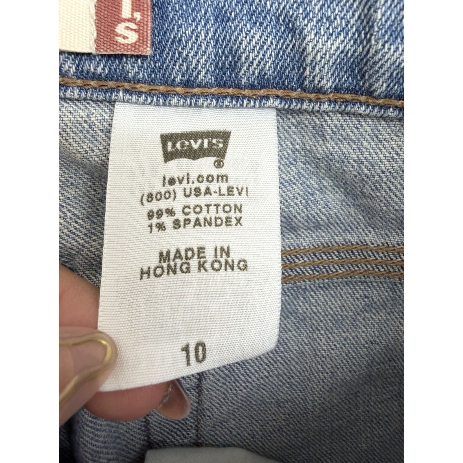 Levi's Levi's Capris Womens Size 10 515 Denim Cut Offs Size ONE SIZE - 4 Thumbnail