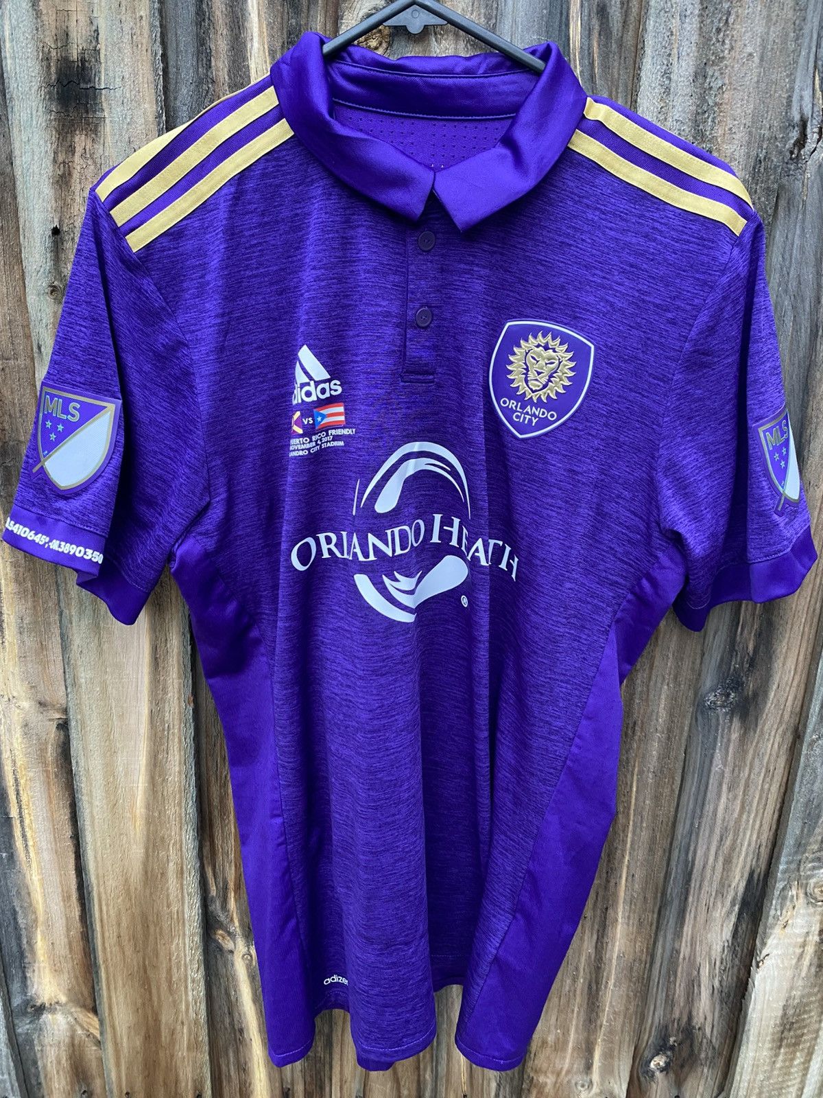 Adidas Adidas Adizero Orlando City Home Jersey 2017 Season Medium Size US M / EU 48-50 / 2 - 1 Thumbnail
