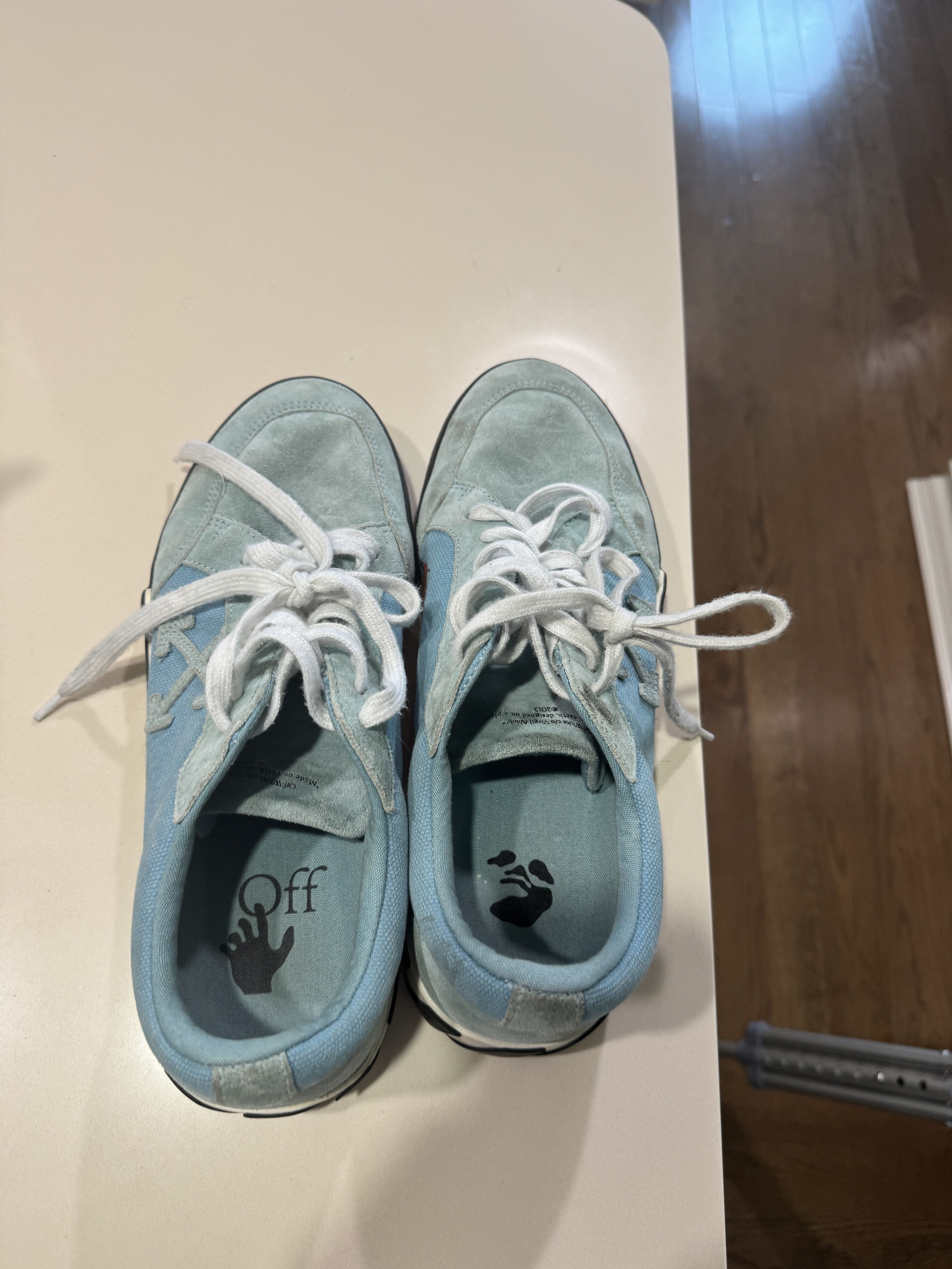 Off-White Off-White Vulcanized Sole Sneakers Size US 11 / EU 44 - 7 Thumbnail