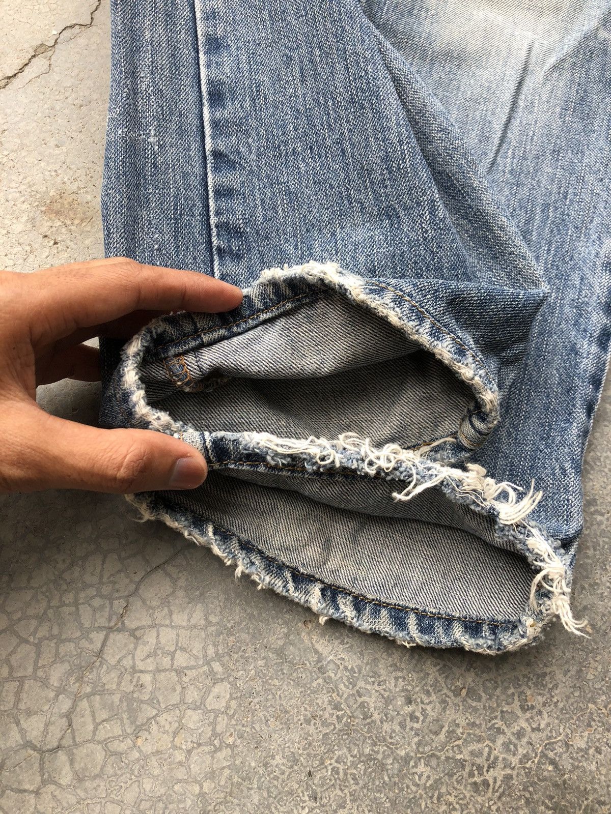 Levi's ZIGZAG REMAKE LEVIS 505 DENIM Size US 30 / EU 46 - 13 Thumbnail