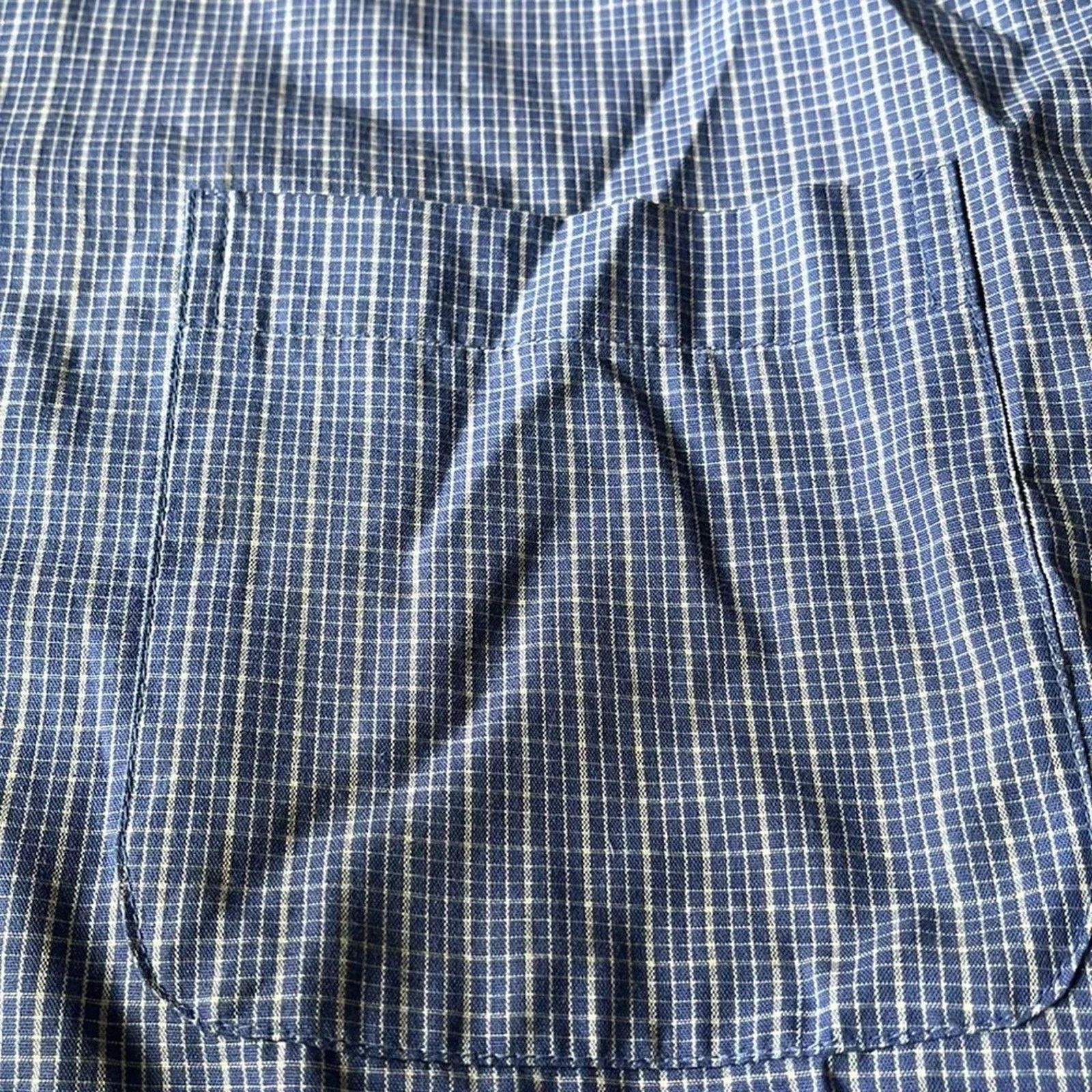 Pierre Cardin Pierre Cardin blue and white plaid Shirt, size 16 Size US M / EU 48-50 / 2 - 4 Thumbnail