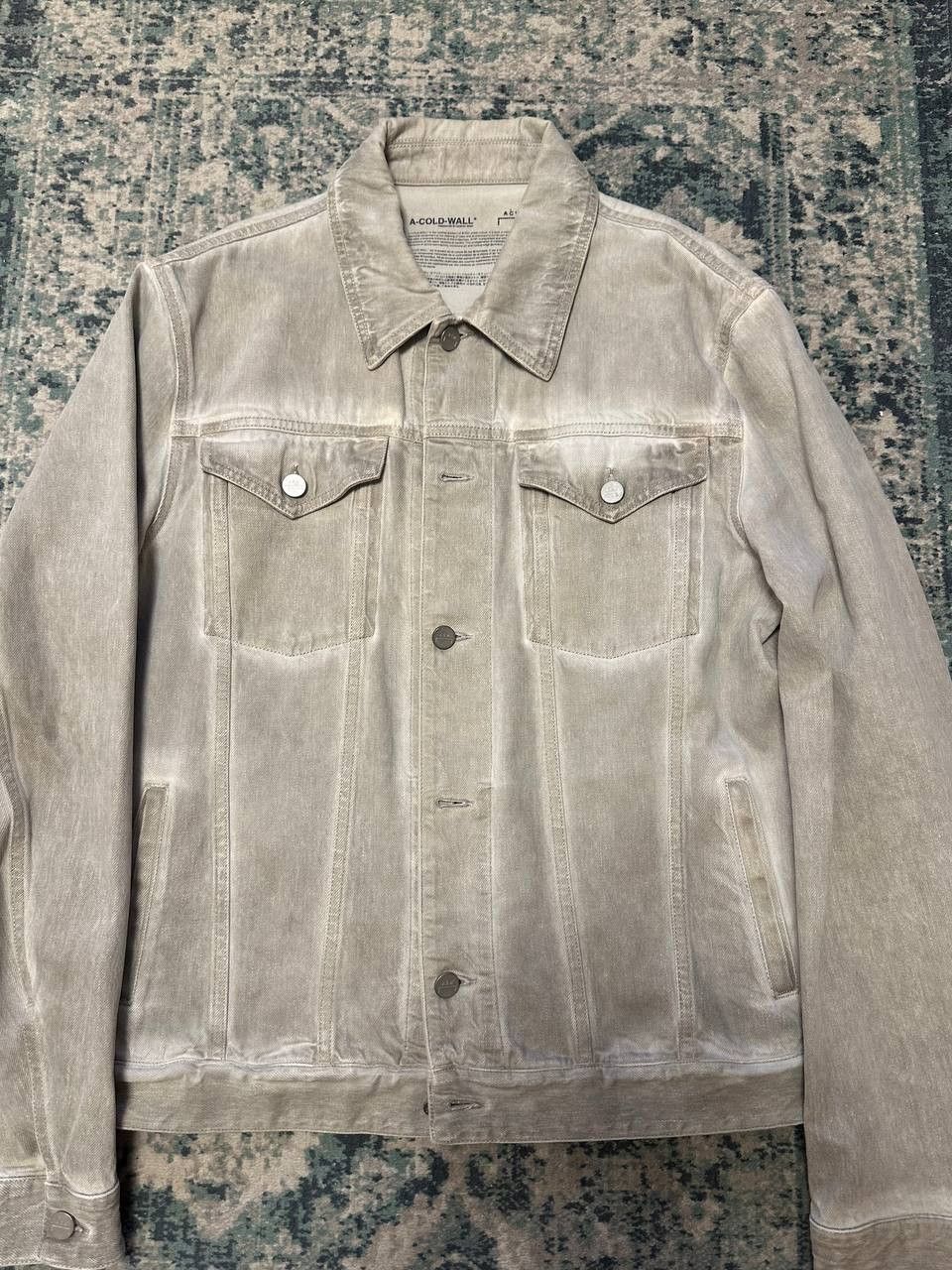 A-COLD-WALL* A-COLD-WALL Men's Grey and Tan Jacket Size US L / EU 52-54 / 3 - 1 Thumbnail