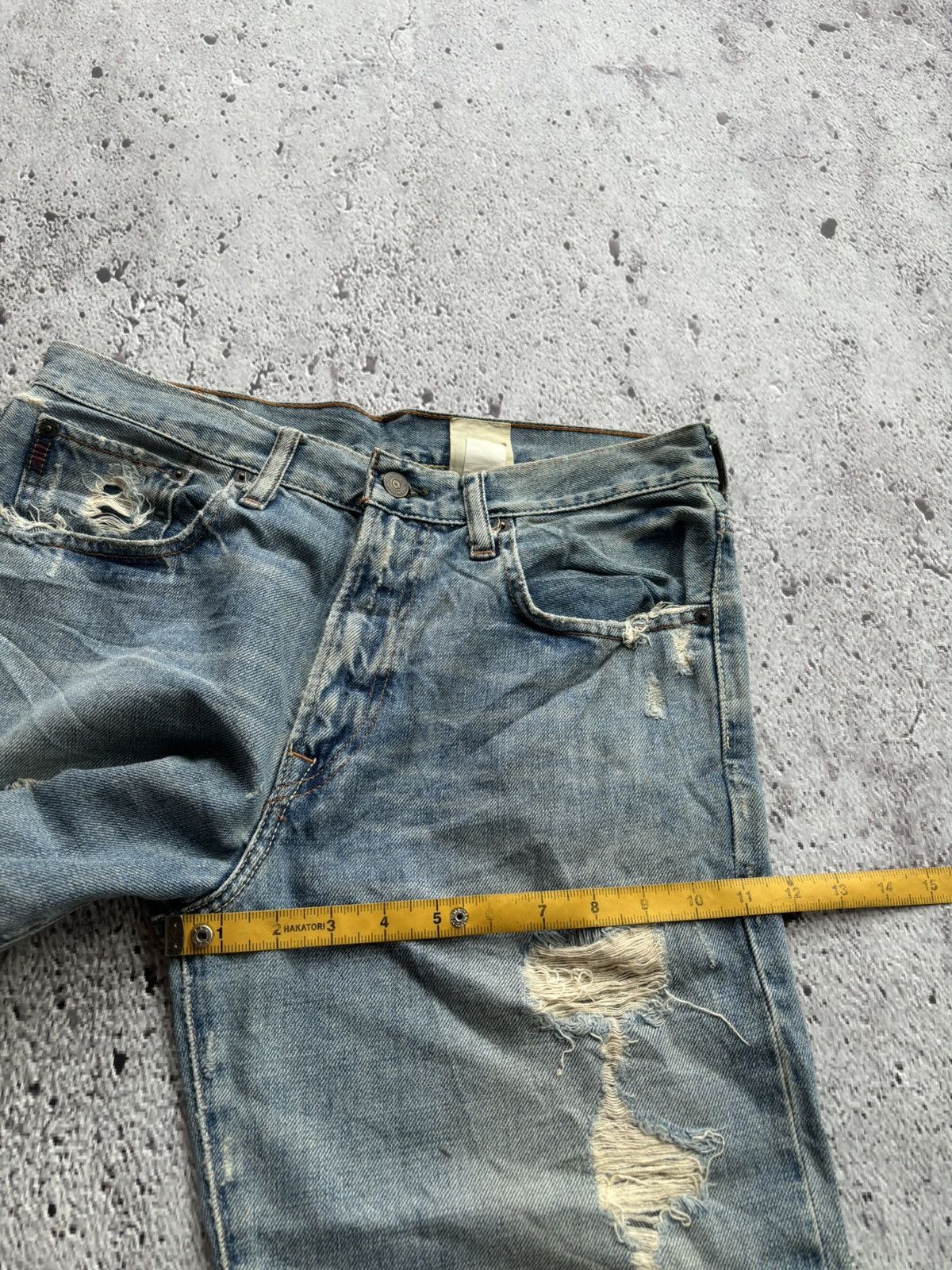 Hysteric Glamour 2000's Distressed denim abercrombie Bootcut Size US 32 / EU 48 - 16 Thumbnail