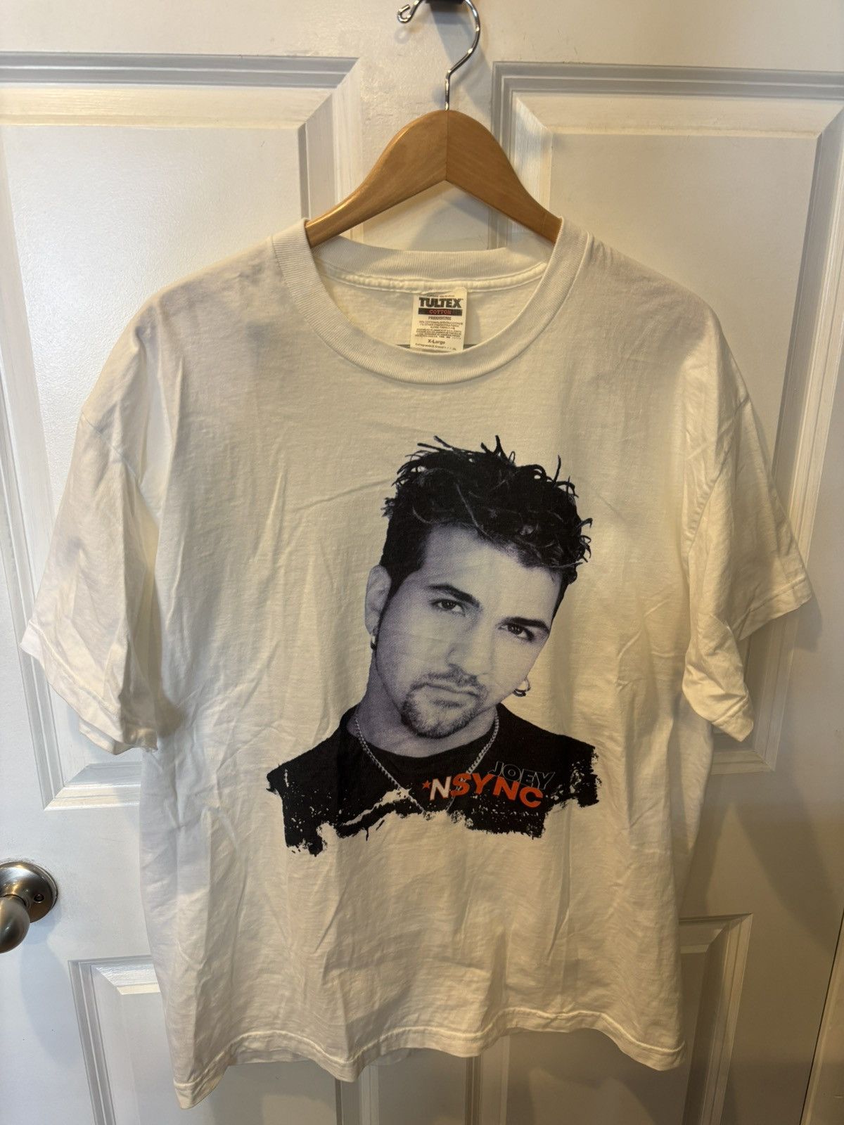 Other Vintage Nsync Joey Fatone Big Face T shirt White XL Size US XL / EU 56 / 4 - 1 Thumbnail