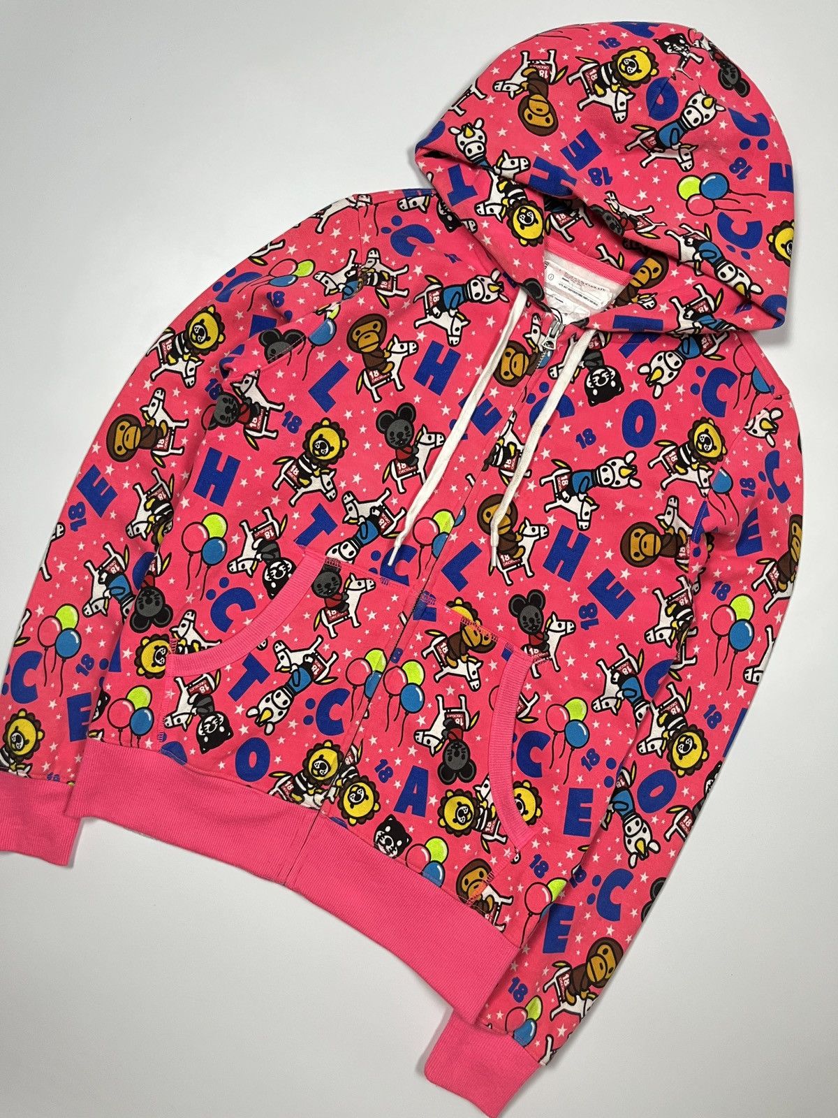 Bape × Chocolate 2014 BAPE BABY MILO x CHOCOLATE ANIMAL AOP Size US XXS / EU 40 - 2 Thumbnail