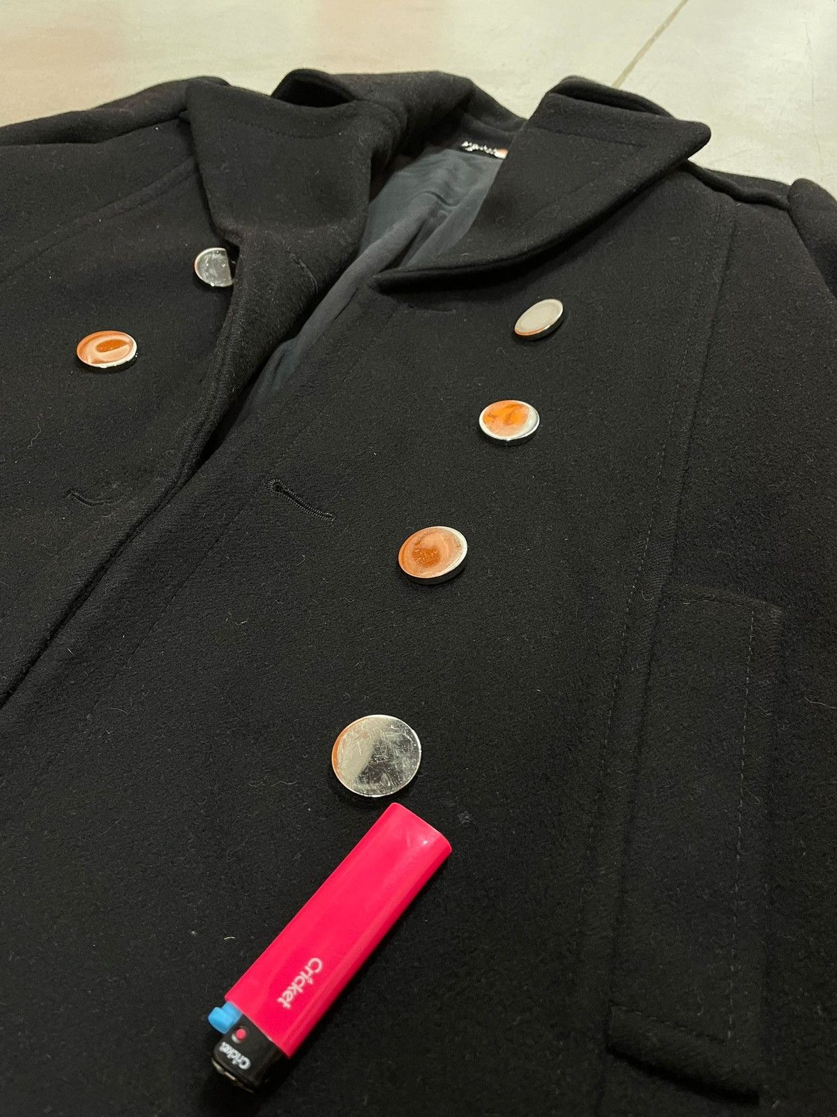 Gucci Vintage Gucci Wool Jacket Trench Coat Size S / US 4 / IT 40 - 9 Thumbnail