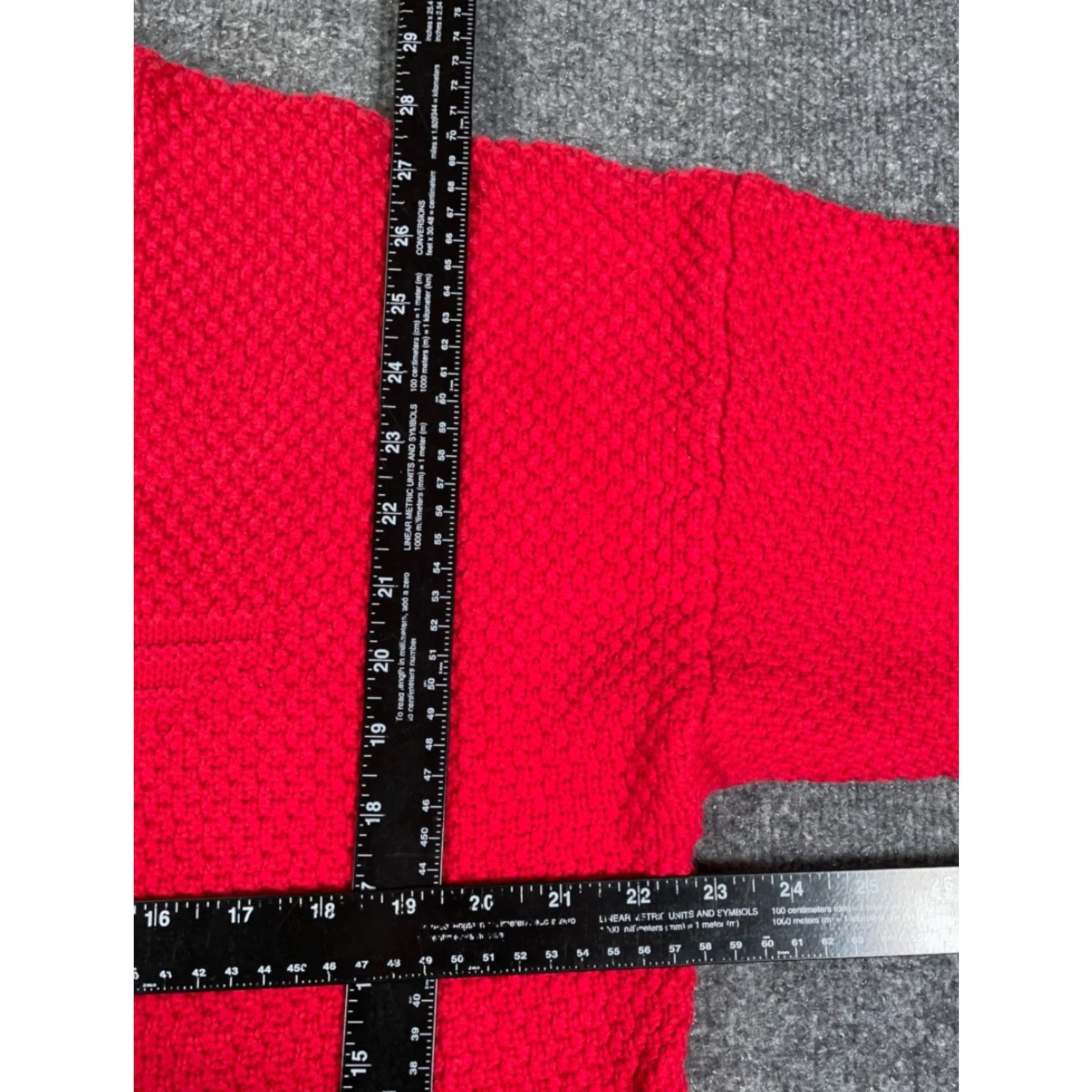 Dockers VTG 90s Dockers Sweater Textured Logo Red 1X Big & Tall Men Crew Neck Heavyweight Cotton USA Made Size US XL / EU 56 / 4 - 4 Thumbnail