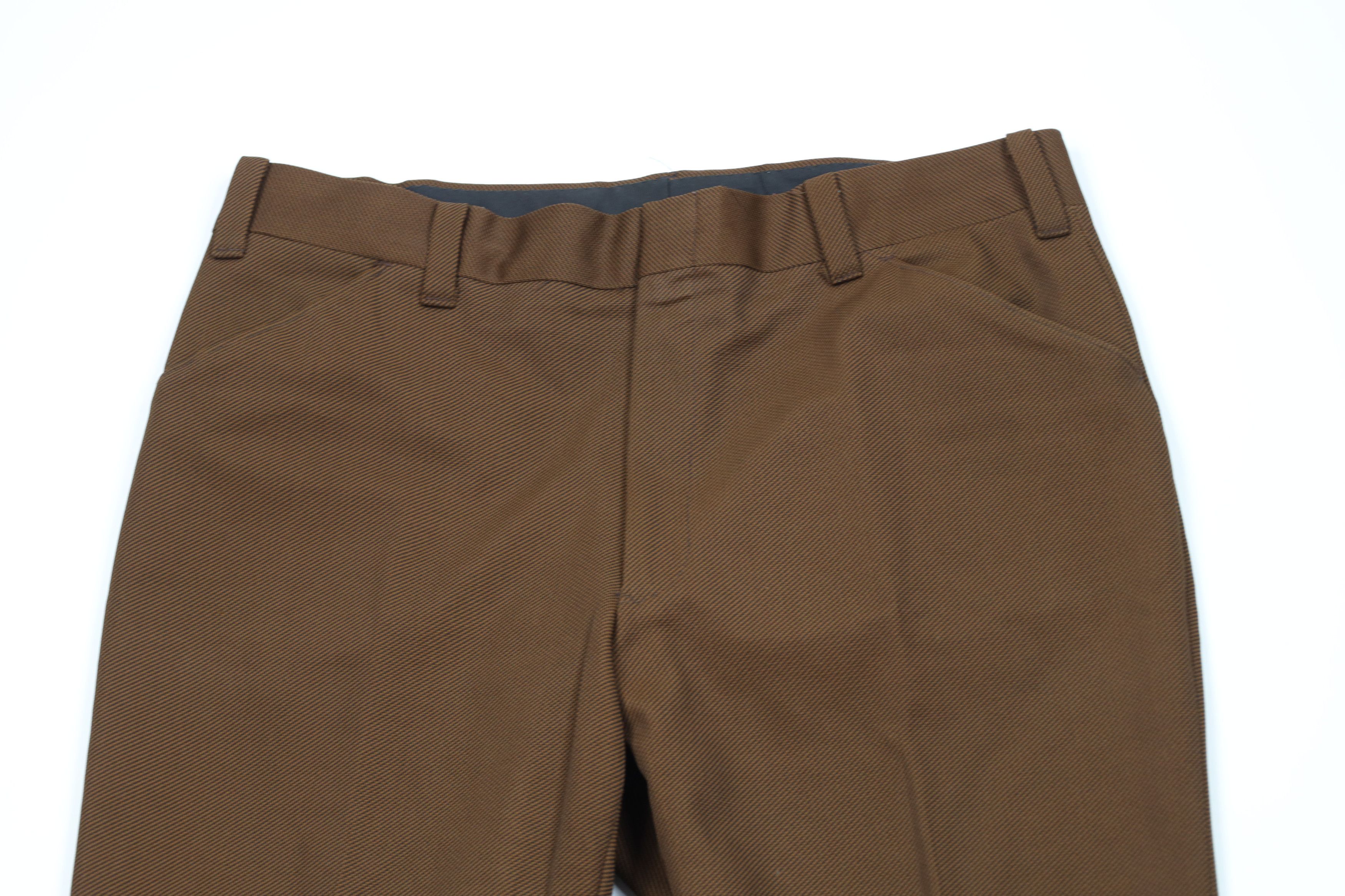 Vintage Vintage 70s Streetwear Bell Bottoms Chino Pants Brown USA Size US 38 / EU 54 - 2 Thumbnail