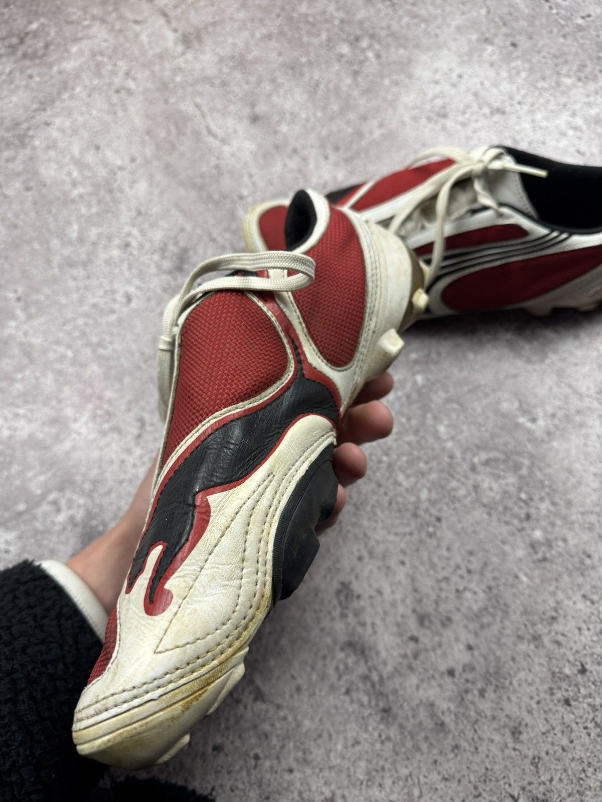 Maison MIHARA YASUHIRO × Puma Vintage 2000 Archive Puma V1.08 Soccer Football Bloke Cleats Size US 9 / EU 42 - 17 Thumbnail