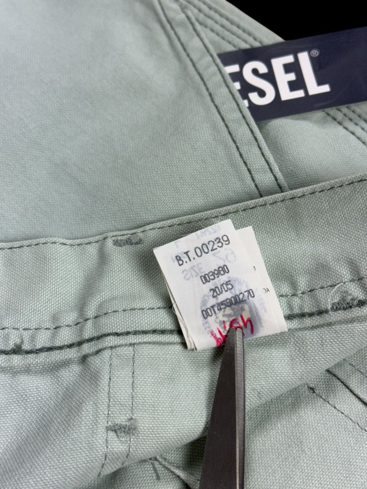 Diesel × Vintage NEW🏷️ Vintage Y2K DIESEL Pants Jeans Size 29" - 17 Thumbnail