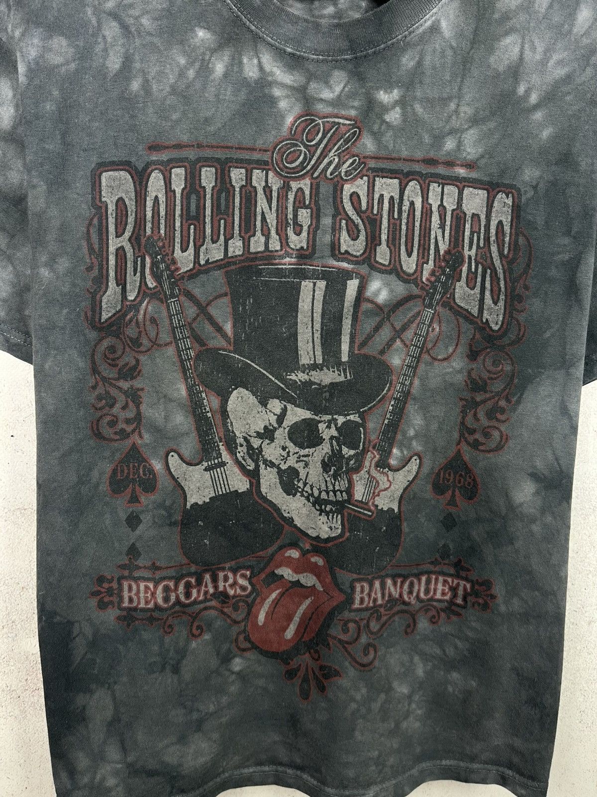 The Rolling Stones Vintage 00's Rolling Stones Beggars Banquet Tie Dye T-Shirt Size US M / EU 48-50 / 2 - 3 Thumbnail