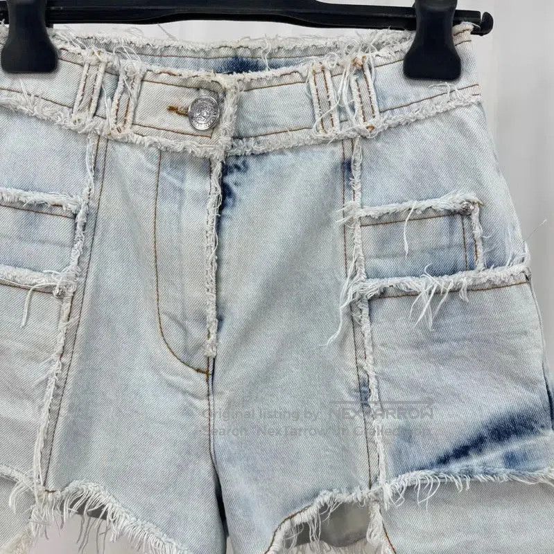 Balmain Balmain Summer Light Blue Denim Shorts . Size 28" / US 6 / IT 42 - 3 Thumbnail