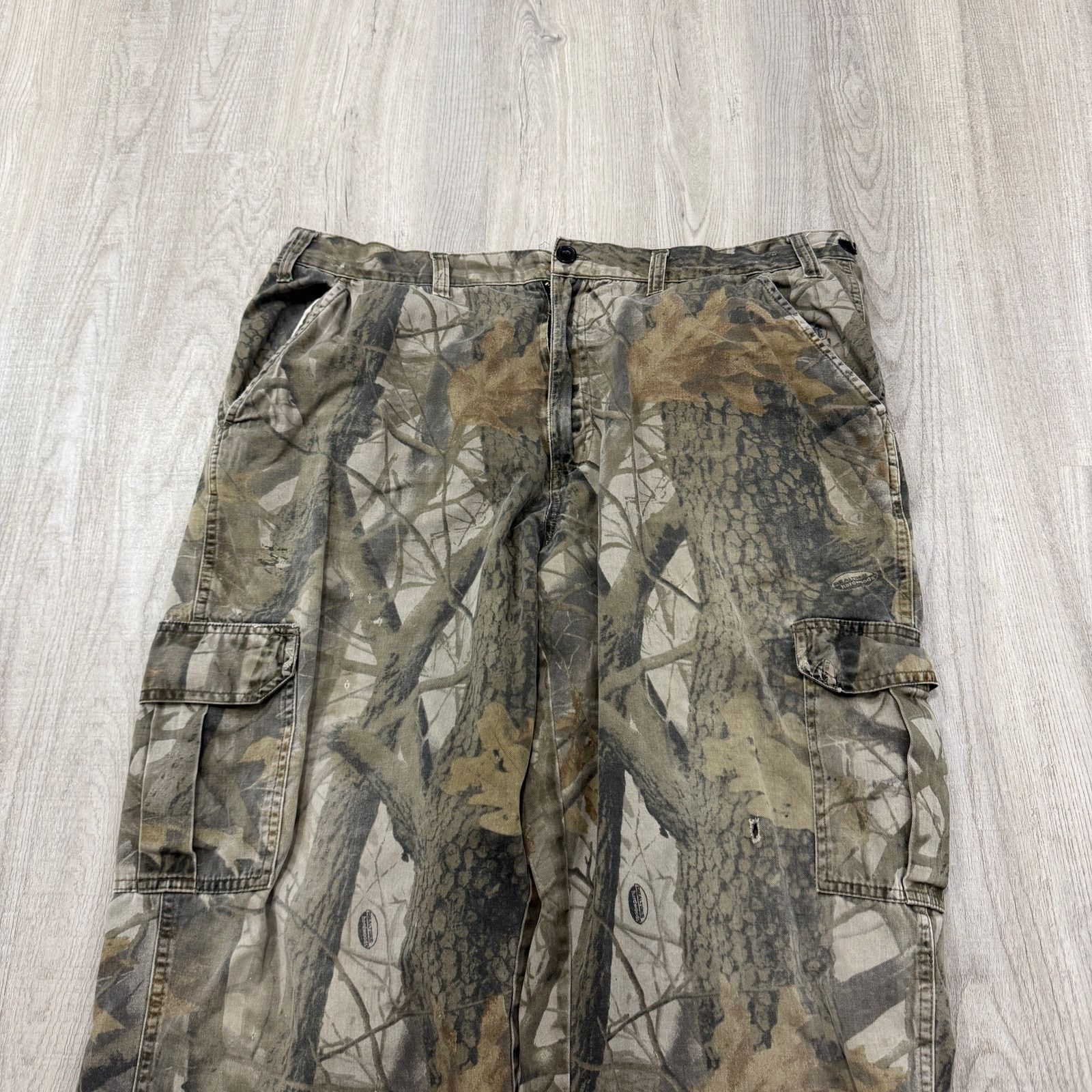 Vintage Vintage Outfitters Ridge Camo Cargo Pants XL (36x30) Hunting Size US 36 / EU 52 - 3 Thumbnail