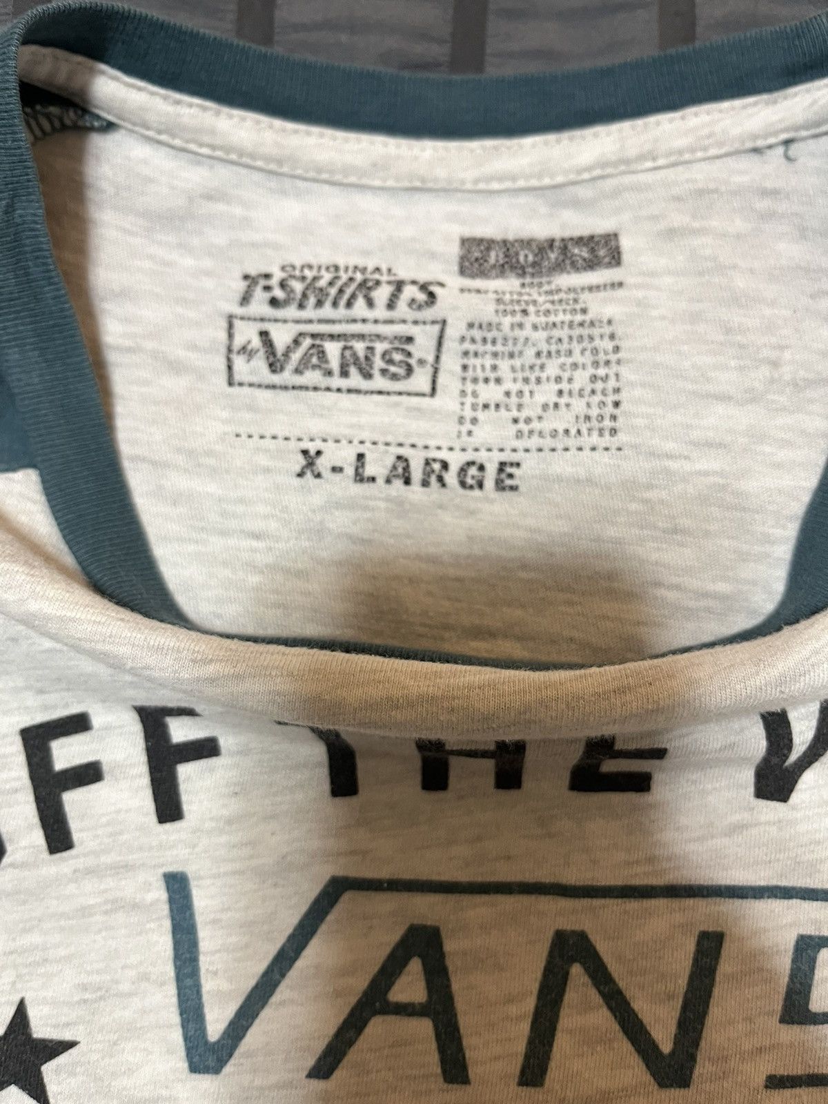 Vans Retro Vintage Vans 3/4 sleeve T Size US S / EU 44-46 / 1 - 4 Thumbnail