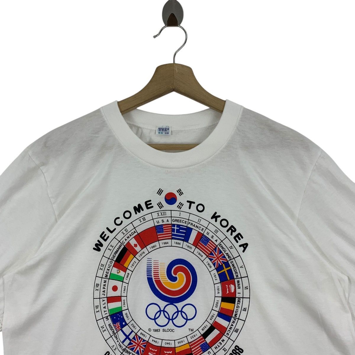 USA Olympics × Vintage Vintage OLYMPICS SEOUL KOREA 1988 printed logo tee Size US M / EU 48-50 / 2 - 2 Thumbnail