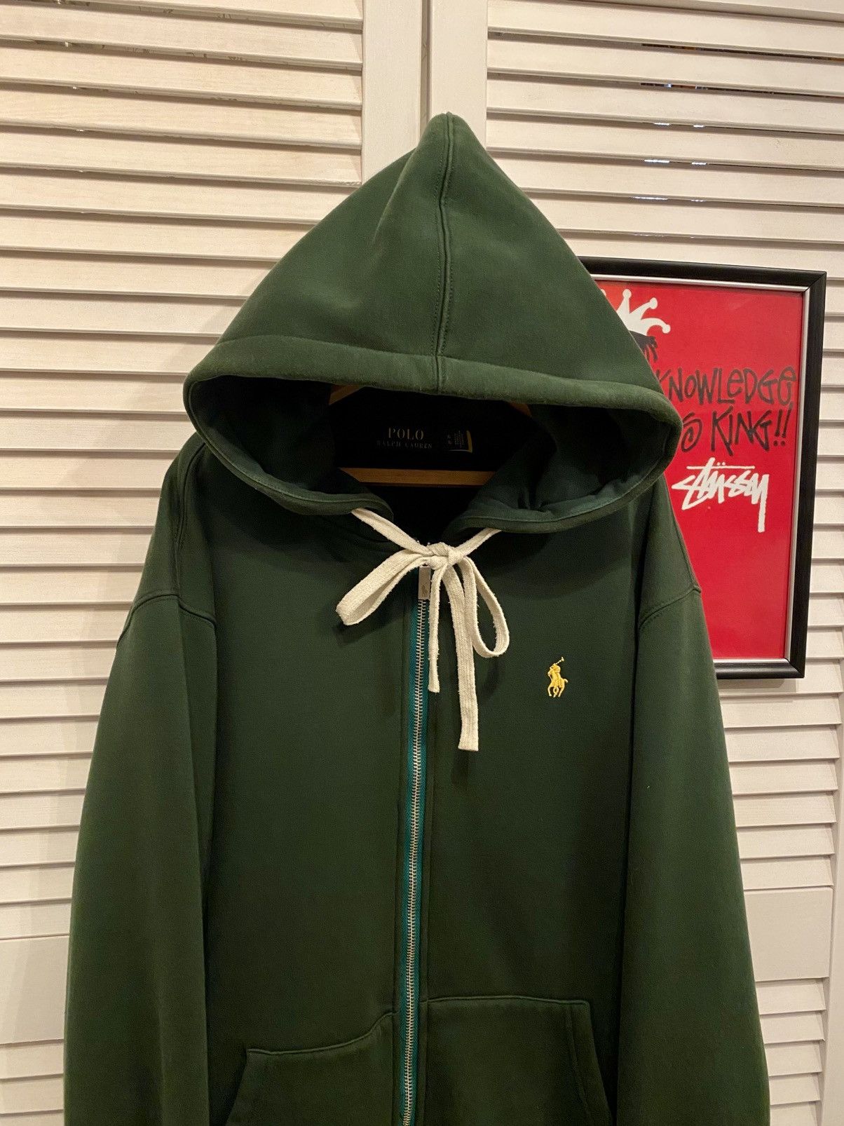Polo Ralph Lauren Vintage Zip Up Hoodie Polo Ralph Lauren Forest Pony Crewneck Size US L / EU 52-54 / 3 - 2 Thumbnail