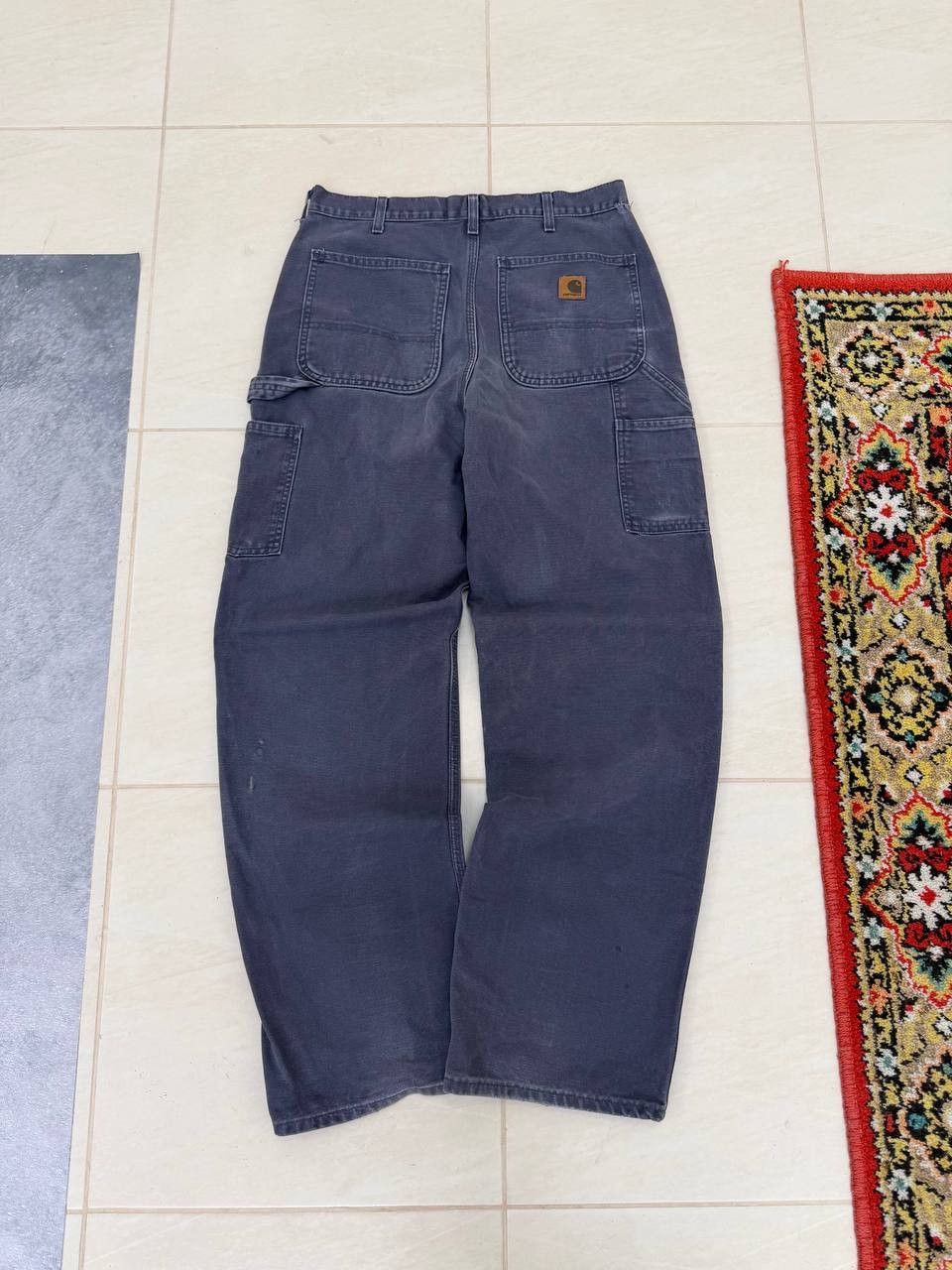 Carhartt Vintage Streetwear 90s Carhartt Double Knee Denim Pants Size US 32 / EU 48 - 1 Thumbnail