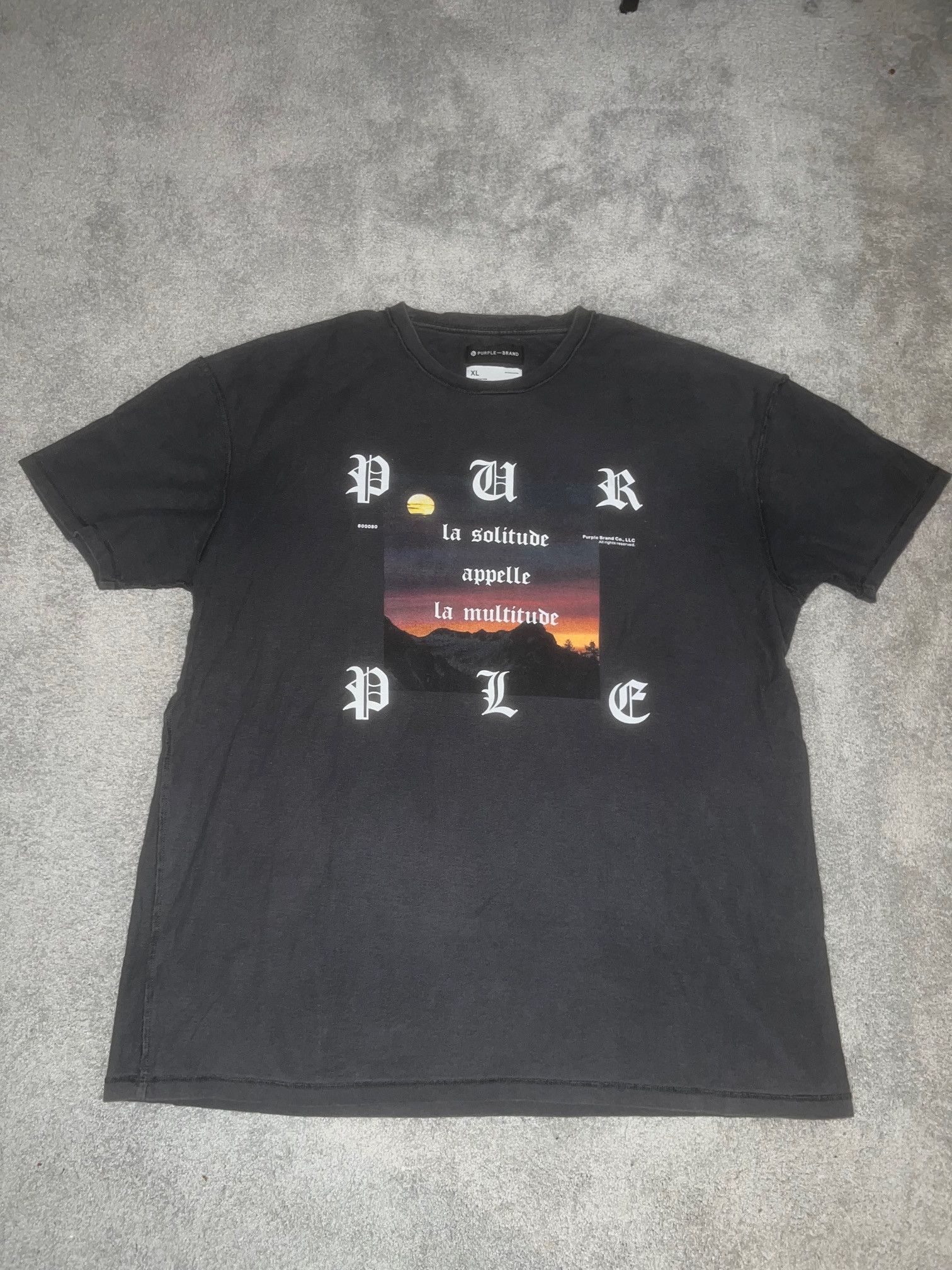 Purple Brand Purple Brand Sunset Tee Size US XL / EU 56 / 4 - 1 Thumbnail