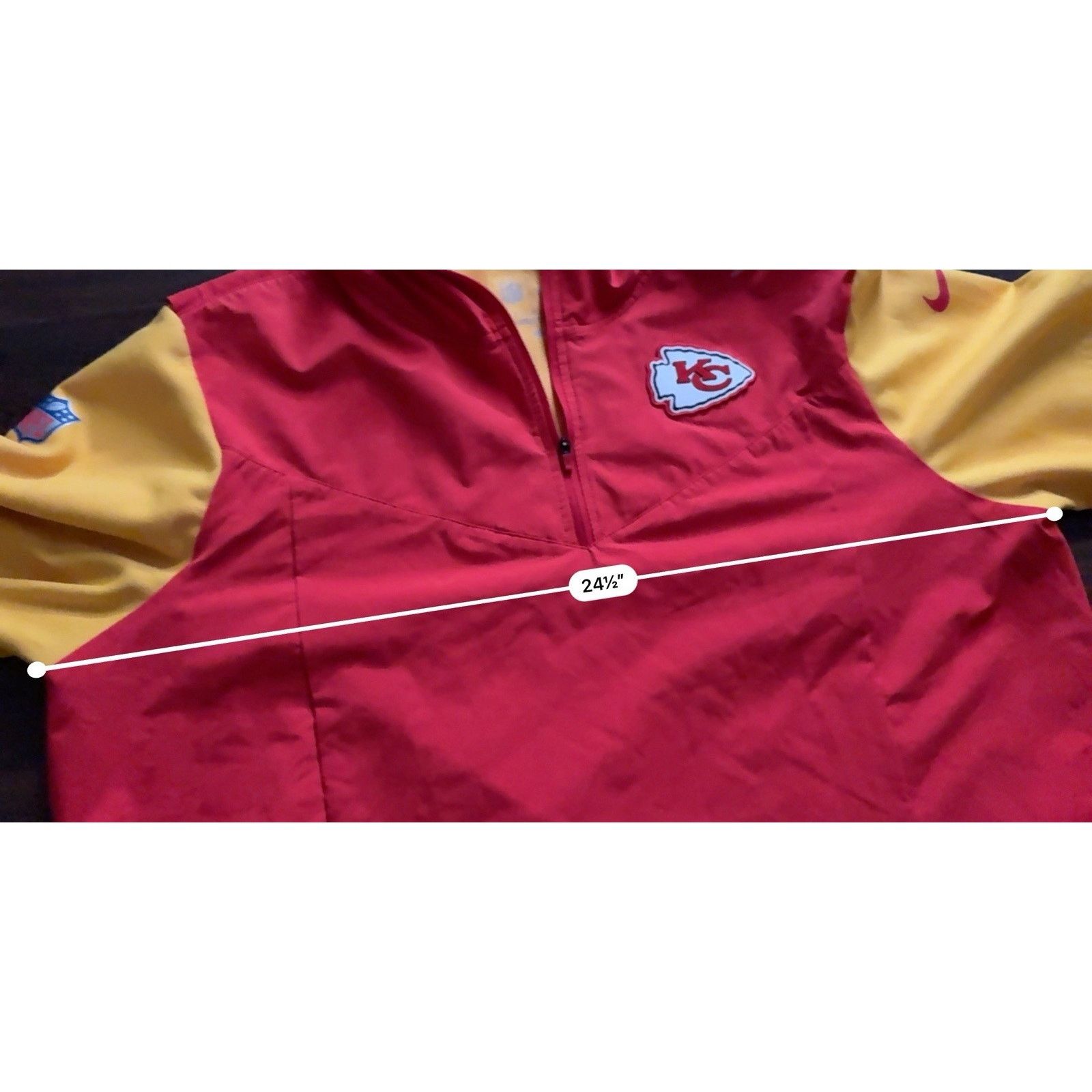 Nike Nike K.C.C Windbreaker Jacket Men's S NFL Long Sleeve SZ XL Size US XL / EU 56 / 4 - 10 Thumbnail