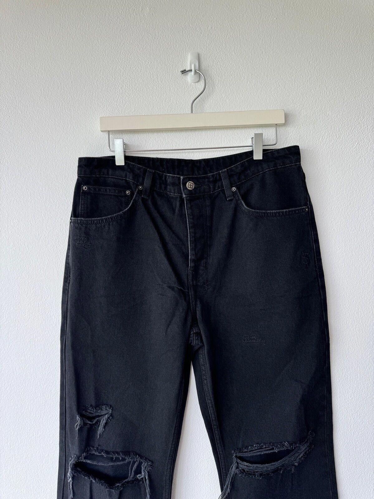 Ksubi new Ksubi mens denim jean anti k 32 straight fit black Size US 32 / EU 48 - 2 Thumbnail