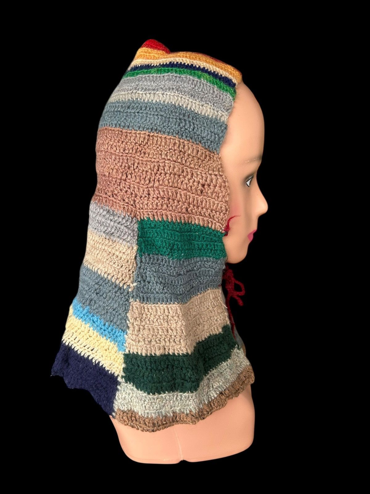 Kapital Crochet Knitted Handmade Balaclava Beanie Size ONE SIZE - 3 Thumbnail