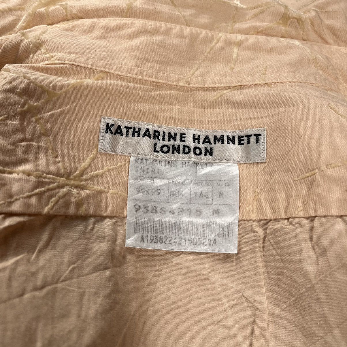 Katharine Hamnett London × Seditionaries Seditionaries KATHARINE HAMNETT LONDON Made In Japan Size US M / EU 48-50 / 2 - 8 Thumbnail