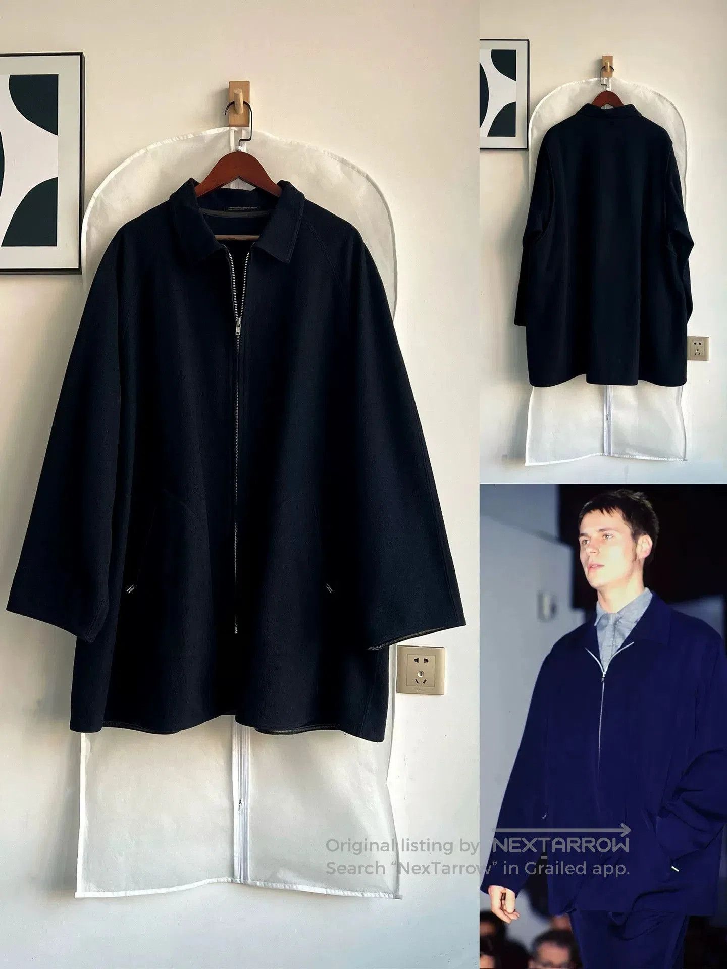 Yohji Yamamoto Yohji Yamamoto Zip Pocket Coat. Size US M / EU 48-50 / 2 - 1 Thumbnail