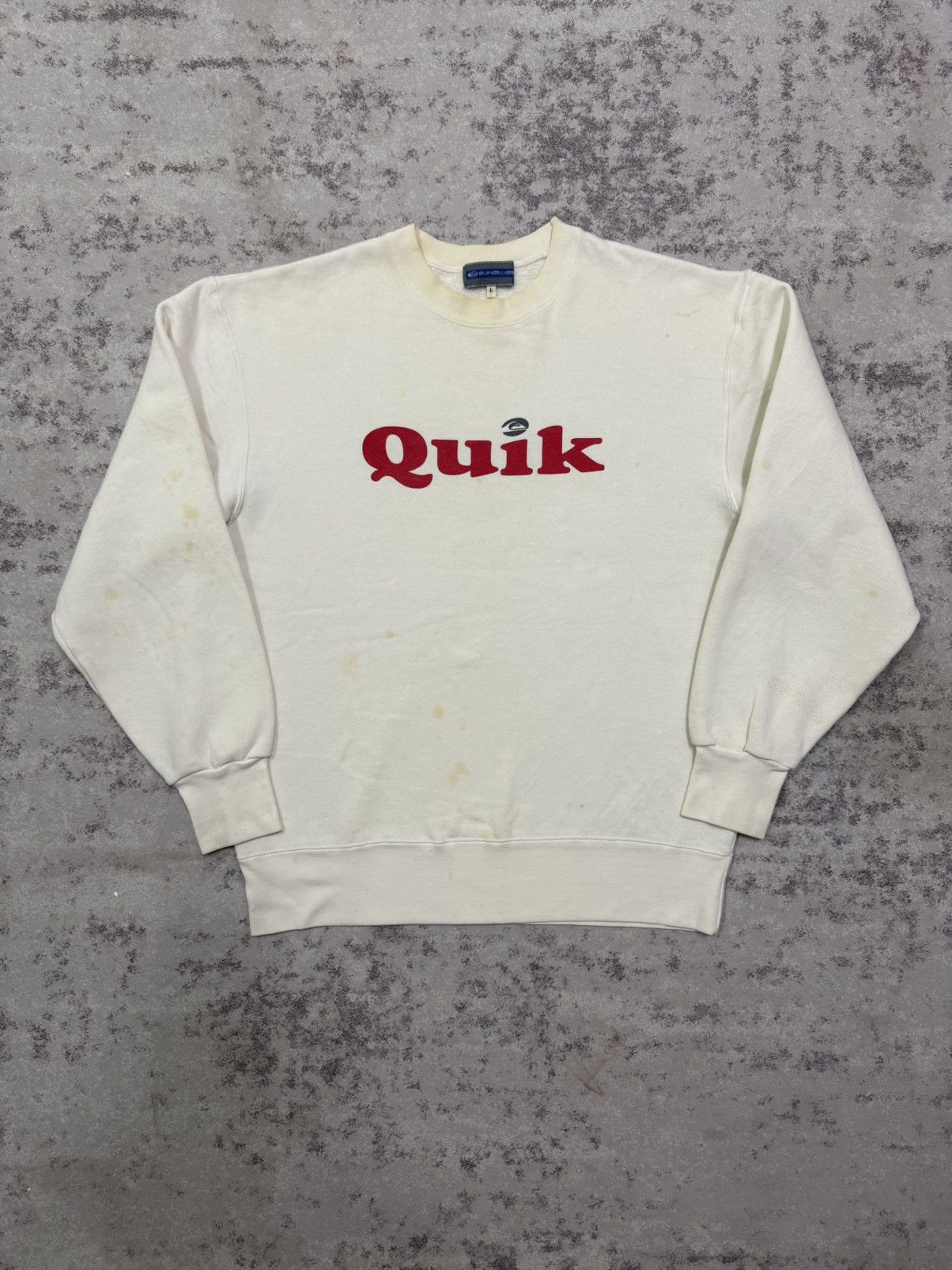 Quiksilver Vintage Quiksilver Spellout Logo Sweatshirt Size US L / EU 52-54 / 3 - 3 Thumbnail