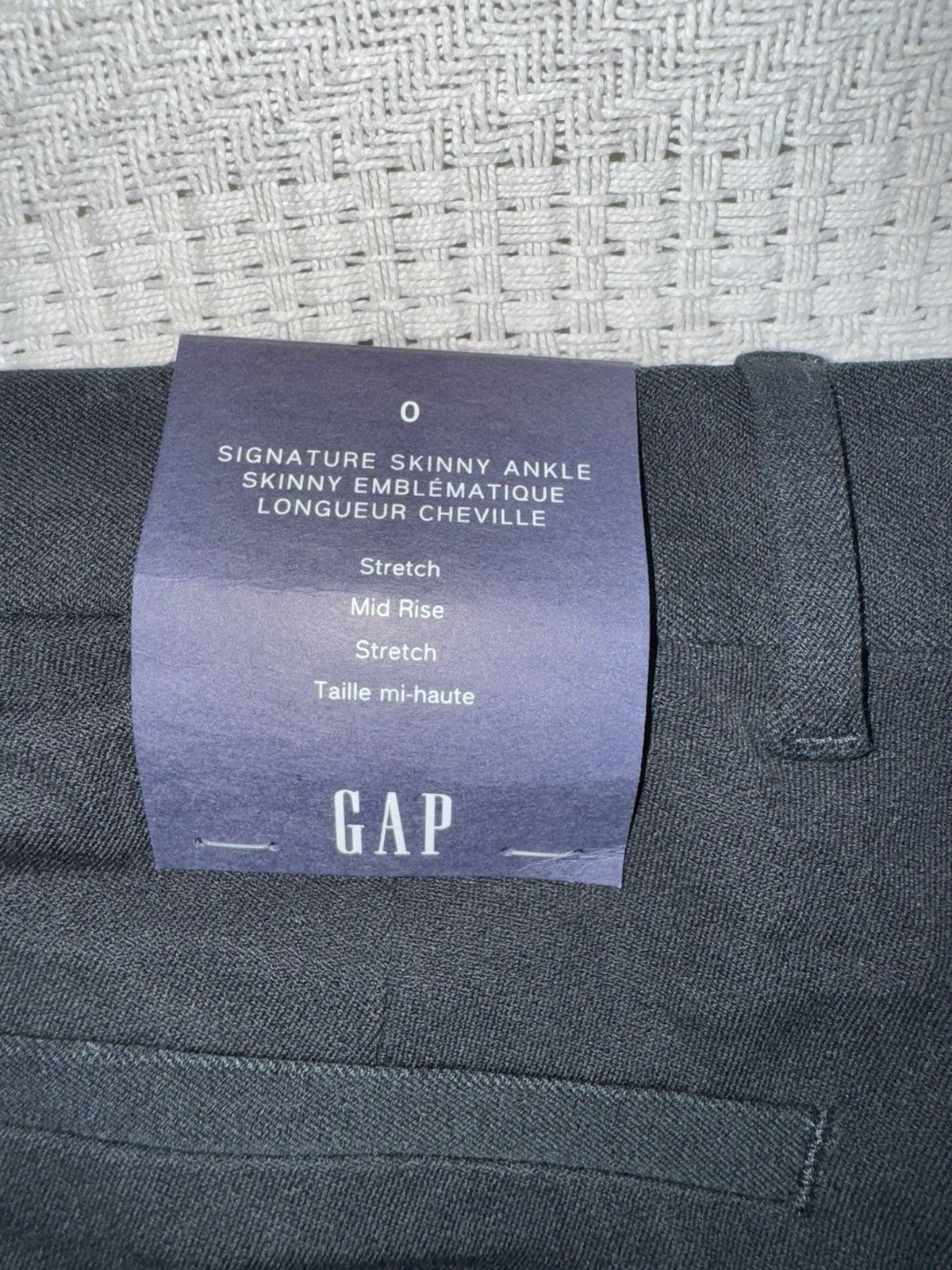 Gap GAP - signature skinny ankle trousers Size 25" / US 0 / IT 36 - 9 Thumbnail