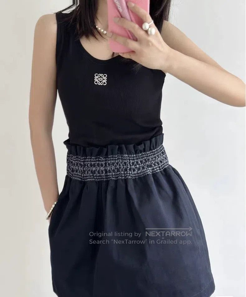 Hermes Hermes Ruched Pleated Skirt Twill Size 25" / US 0 / IT 36 - 2 Thumbnail