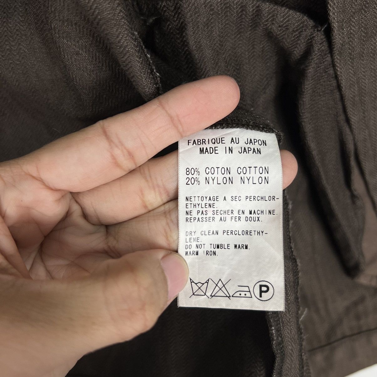 Yohji Yamamoto 🔥 YOHJI YAMAMOTO PINSTRIKE CHORE JACKET MADE IN JAPAN Size US S / EU 44-46 / 1 - 16 Thumbnail