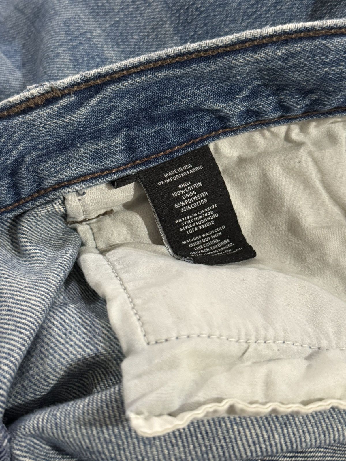 Helmut Lang Helmut Lang Relaxed Tapered Denim Jeans Size US 29 - 8 Thumbnail