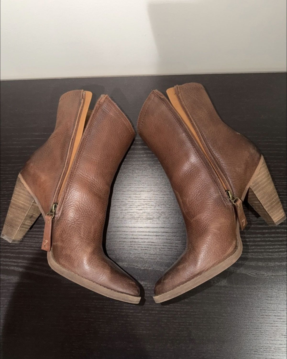 Other Brown Ankle Cowboy Booties Size US 8 / IT 38 - 6 Thumbnail